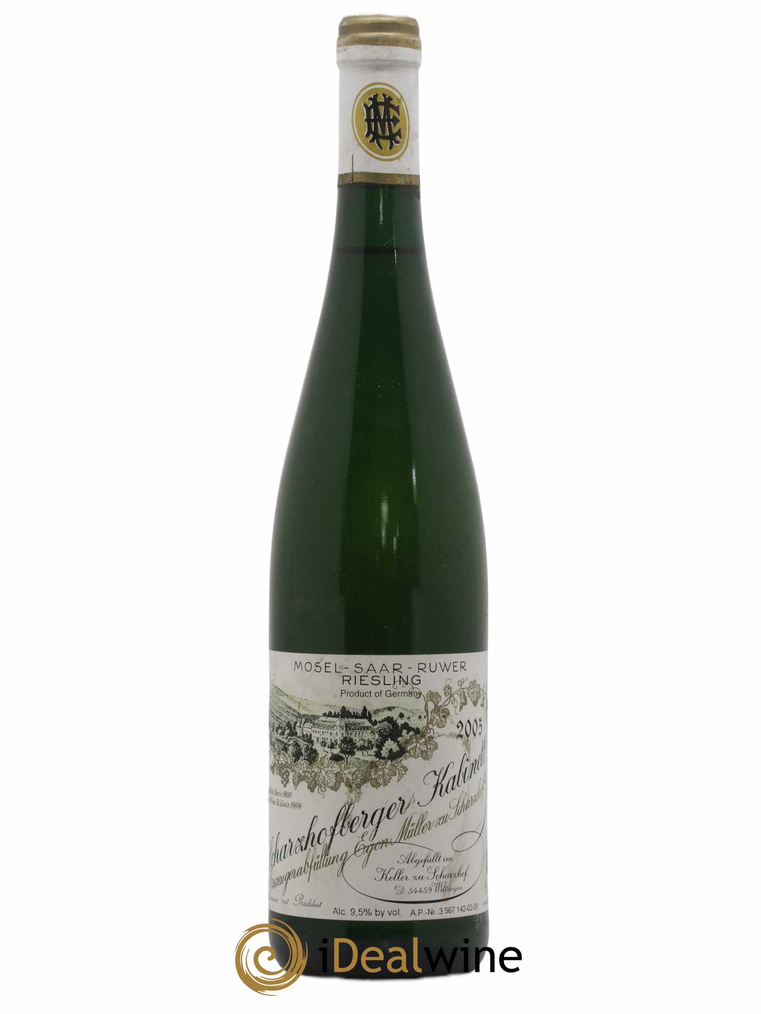 Riesling Scharzhofberger Kabinett Egon Muller 2005 - Lot de 1 bouteille - 0