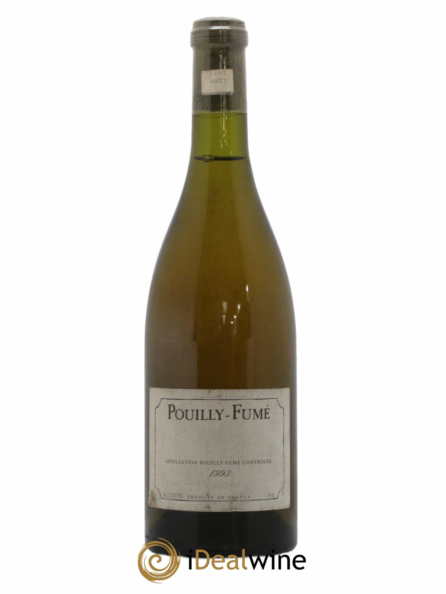 Vin de France (anciennement Pouilly-Fumé) Pur Sang Dagueneau (Domaine Didier - Louis-Benjamin) 1993 - Lot de 1 bouteille - 0