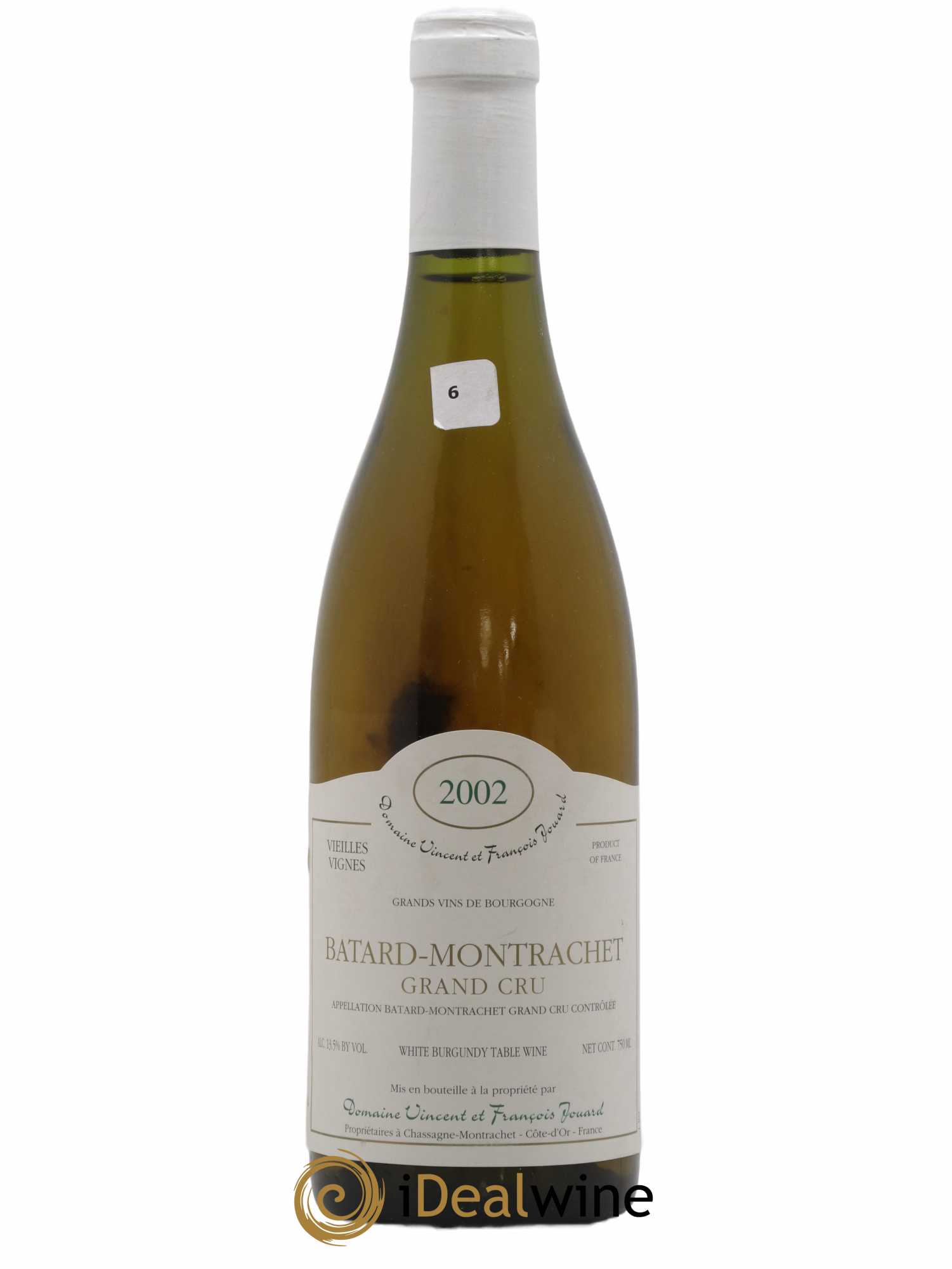 Bâtard-Montrachet Grand Cru 2002 - Posten von 1 Flasche - 0