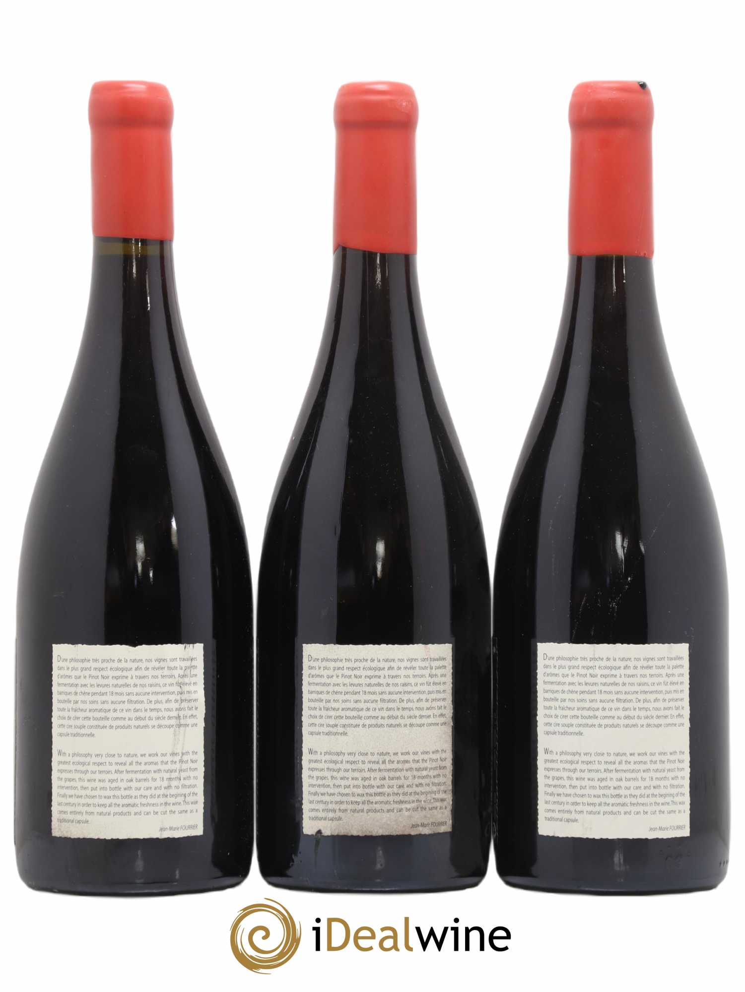 Gevrey-Chambertin 1er Cru Clos Saint-Jacques Vieille Vigne Fourrier (Domaine) 2007 - Lot de 3 bouteilles - 1