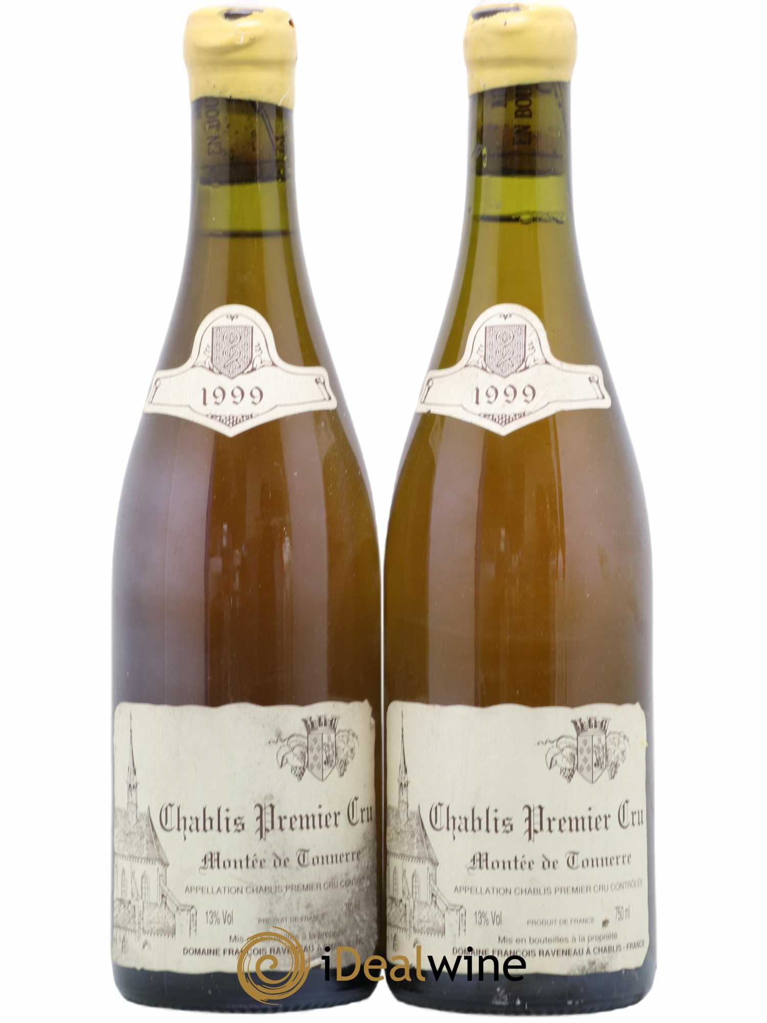 Chablis 1er Cru Montée de Tonnerre Raveneau (Domaine) 1999 - Lot de 2 bouteilles - 0