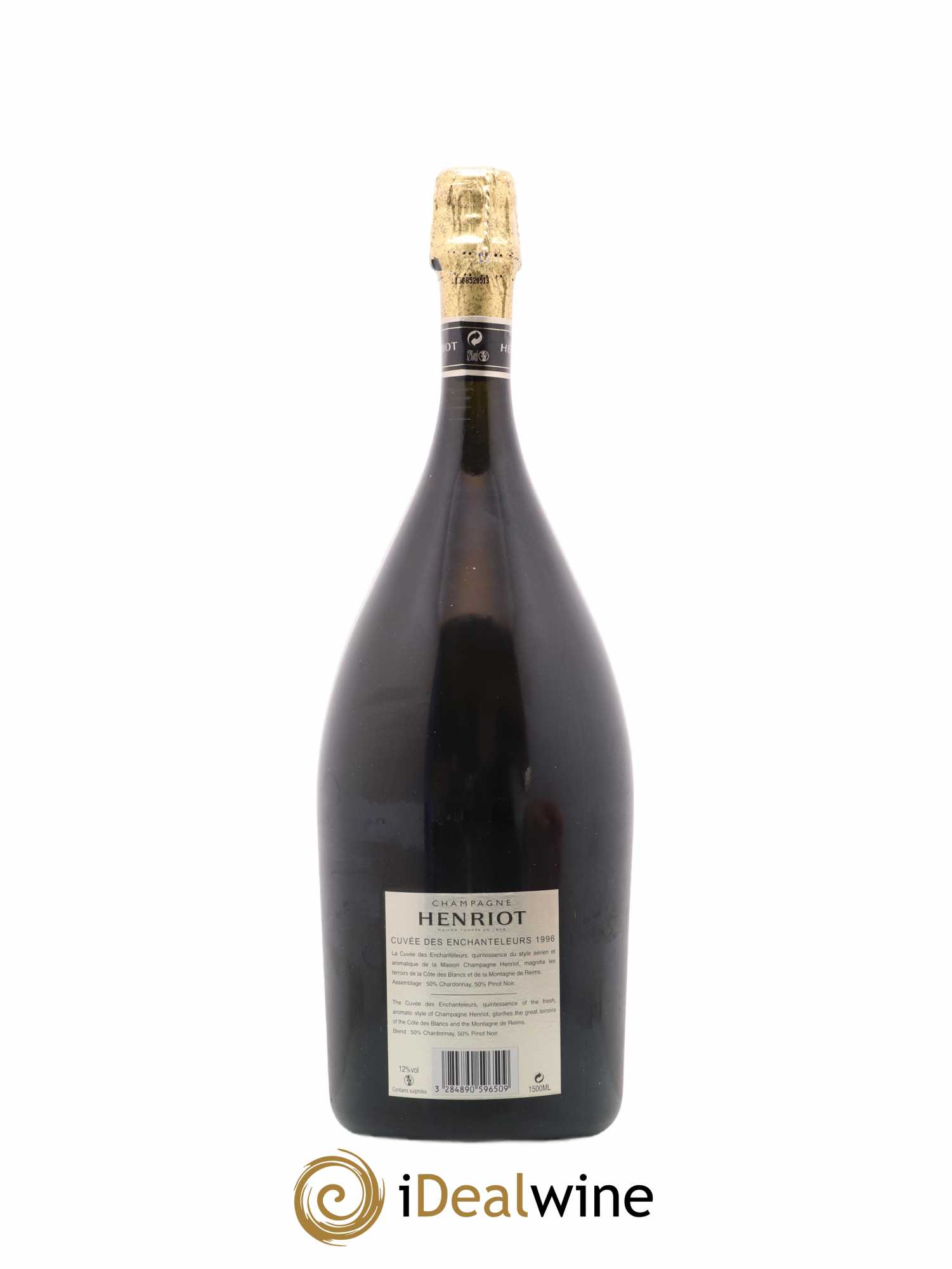 Cuvée des Enchanteleurs Henriot 1996 - Lot de 1 magnum - 2