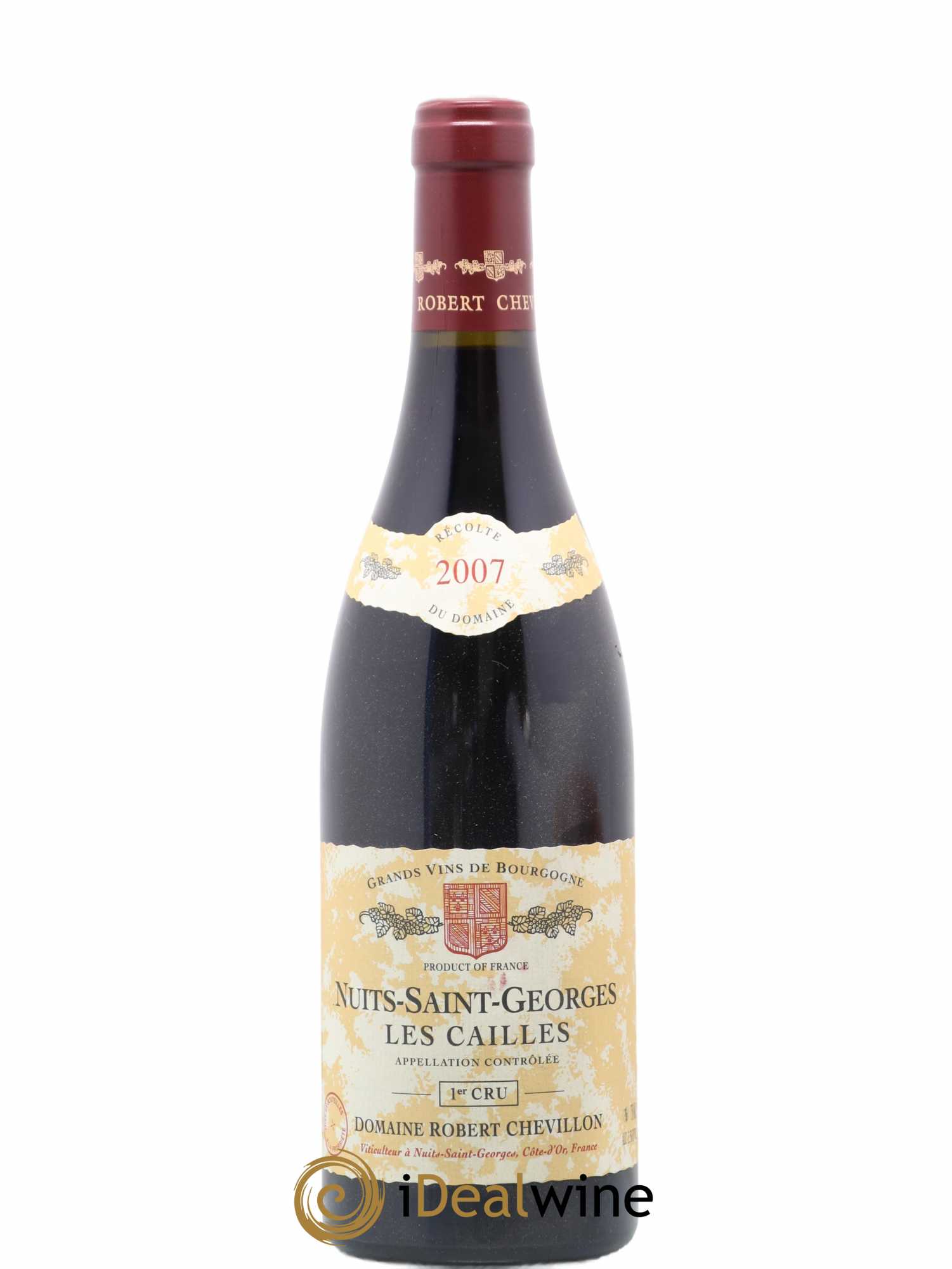 Nuits-Saint-Georges 1er Cru Les Cailles Robert Chevillon Robert Chevillon Les Cailles 2007 - Lot de 1 bouteille - 0