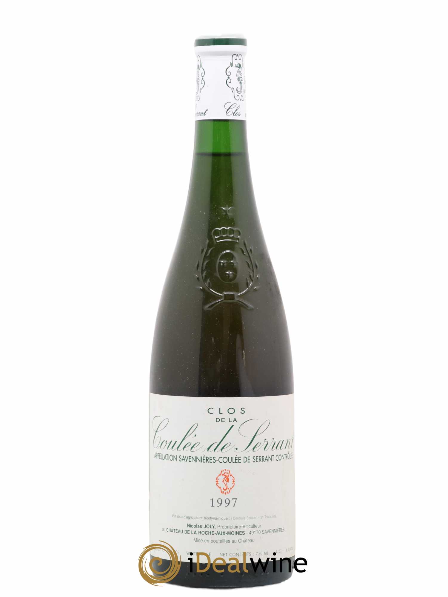 Savennières Clos de la Coulée de Serrant Vignobles de la Coulée de Serrant - Nicolas Joly 1997 - Lot de 1 bouteille - 0
