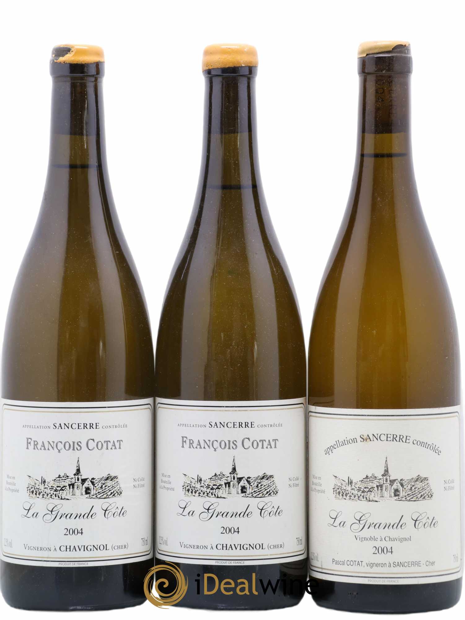 Sancerre La Grande Côte François Cotat 2004 - Lot de 2 bouteilles - 0