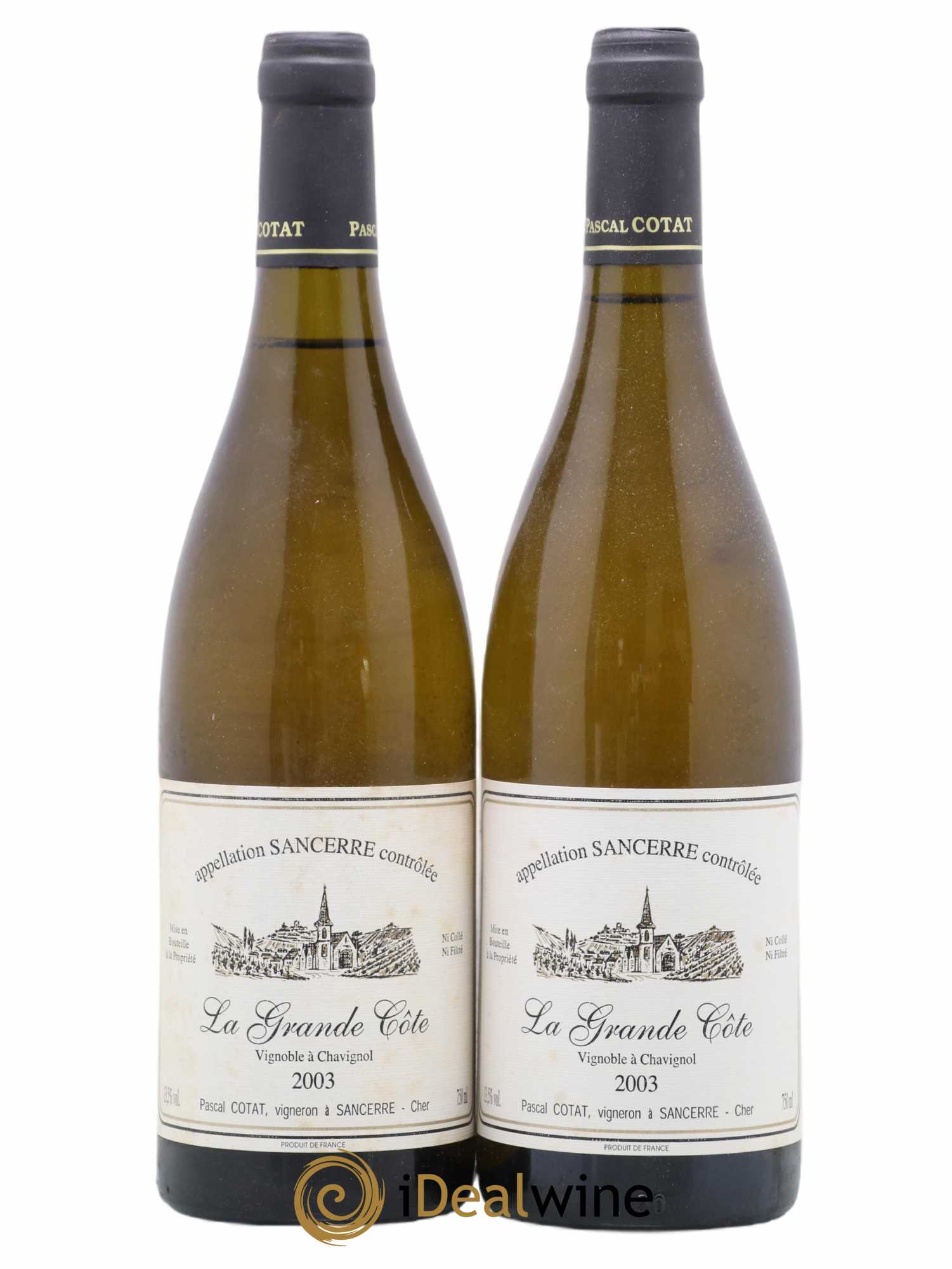 Sancerre La Grande Côte Pascal Cotat 2003 - Lot de 2 bouteilles - 0