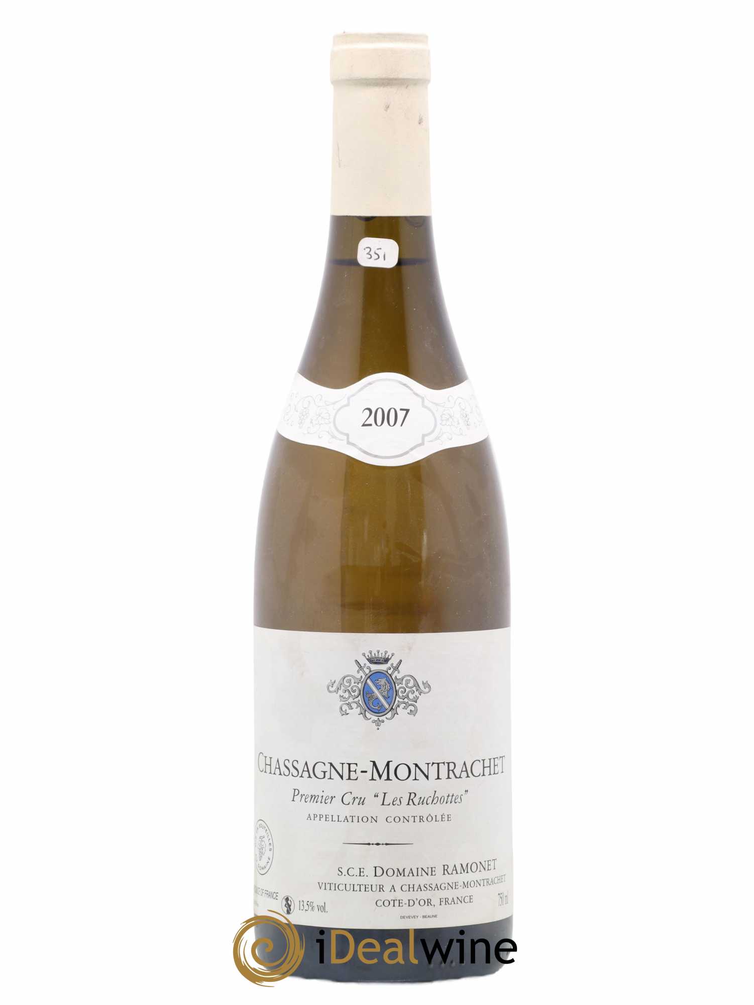 Chassagne-Montrachet 1er Cru Les Ruchottes Ramonet (Domaine) 2007 - Lot de 1 bouteille - 0