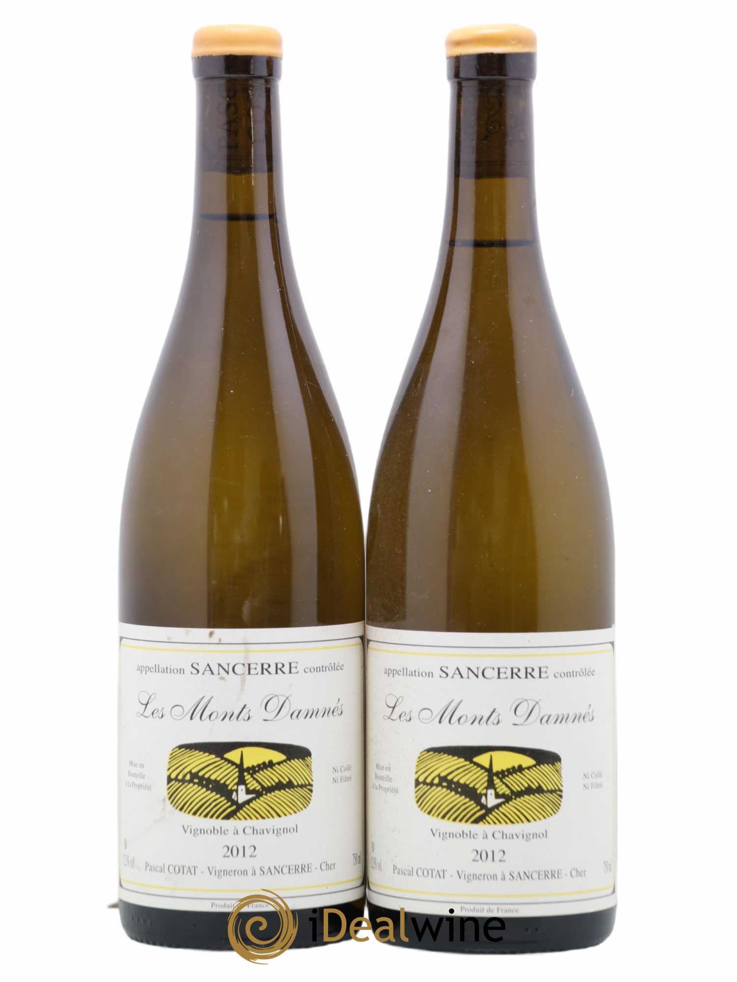 Sancerre Les Monts Damnés Pascal Cotat 2012 - Lot de 2 bouteilles - 0