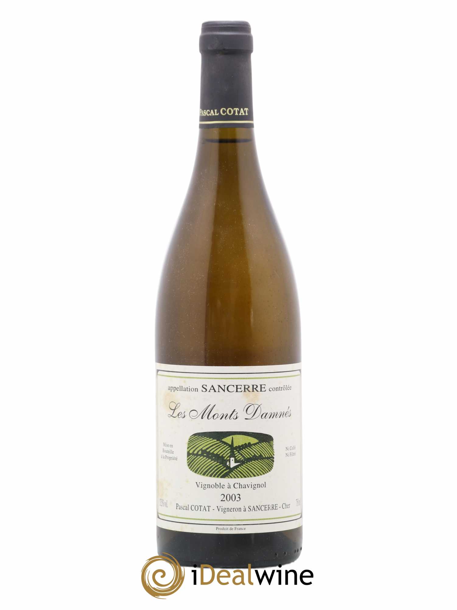 Sancerre Les Monts Damnés Pascal Cotat 2003 - Lot de 1 bouteille - 0