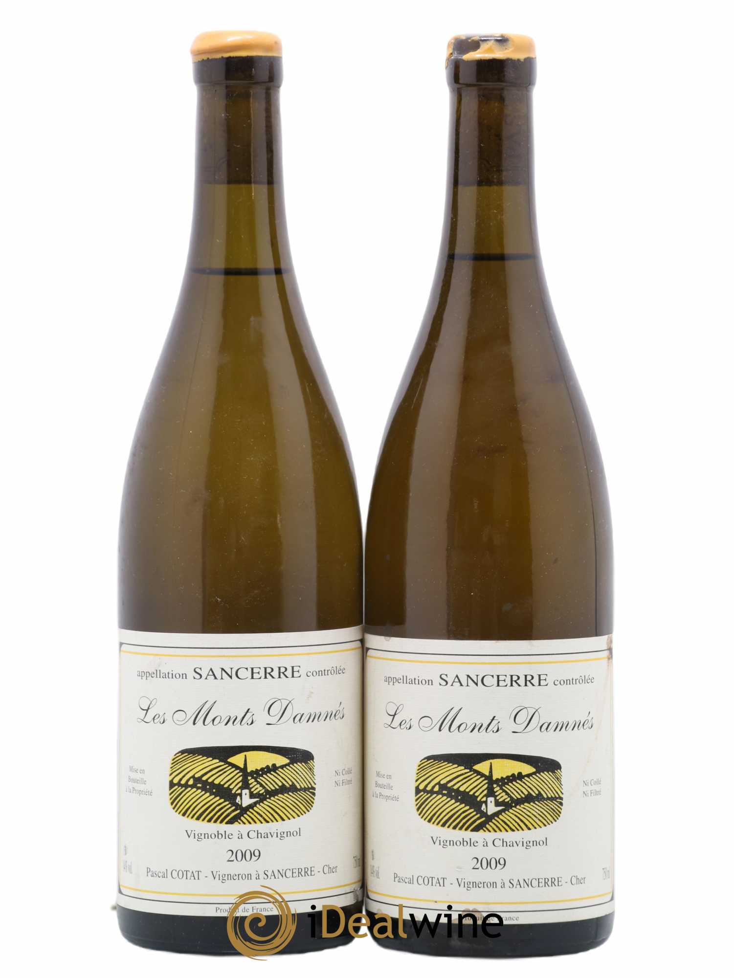 Sancerre Les Monts Damnés Pascal Cotat 2009 - Lot de 2 bouteilles - 0