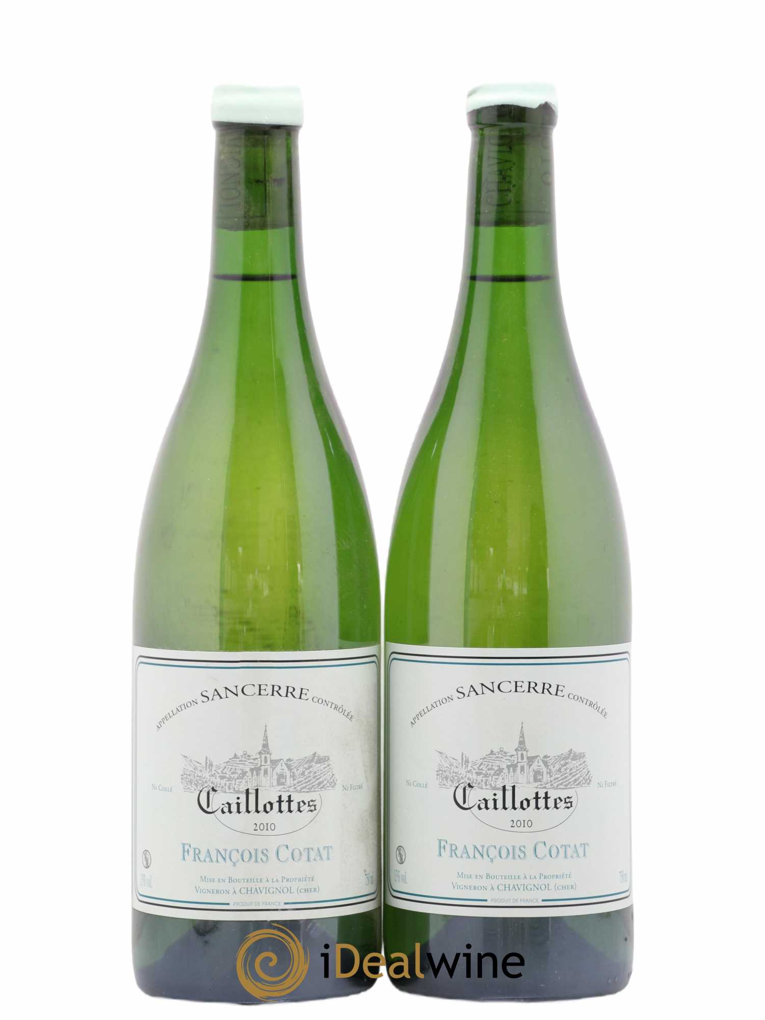 Sancerre Les Caillottes François Cotat 2010 - Lot de 2 bouteilles - 0