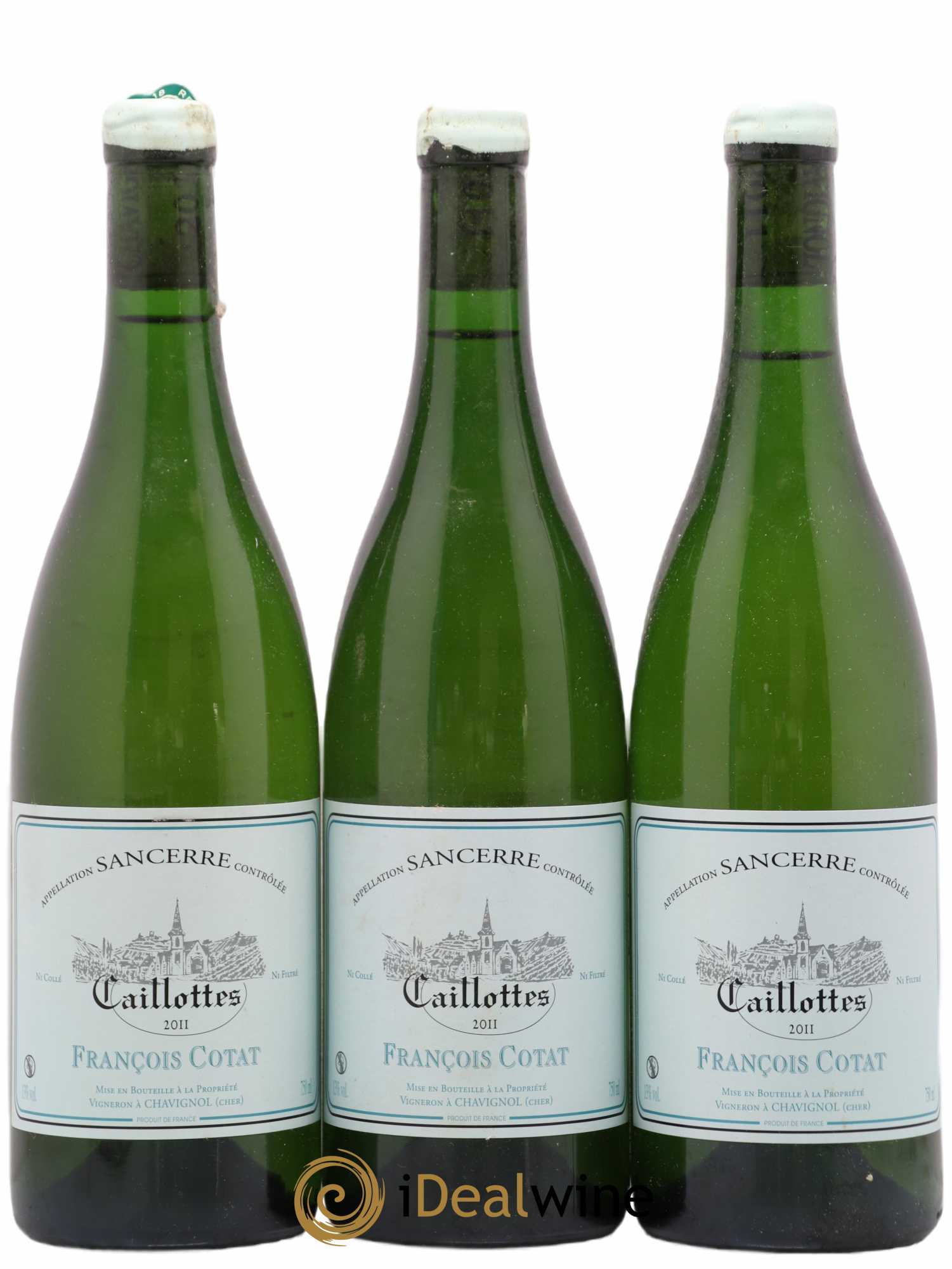 Sancerre Les Caillottes François Cotat 2011 - Lot de 3 bouteilles - 0