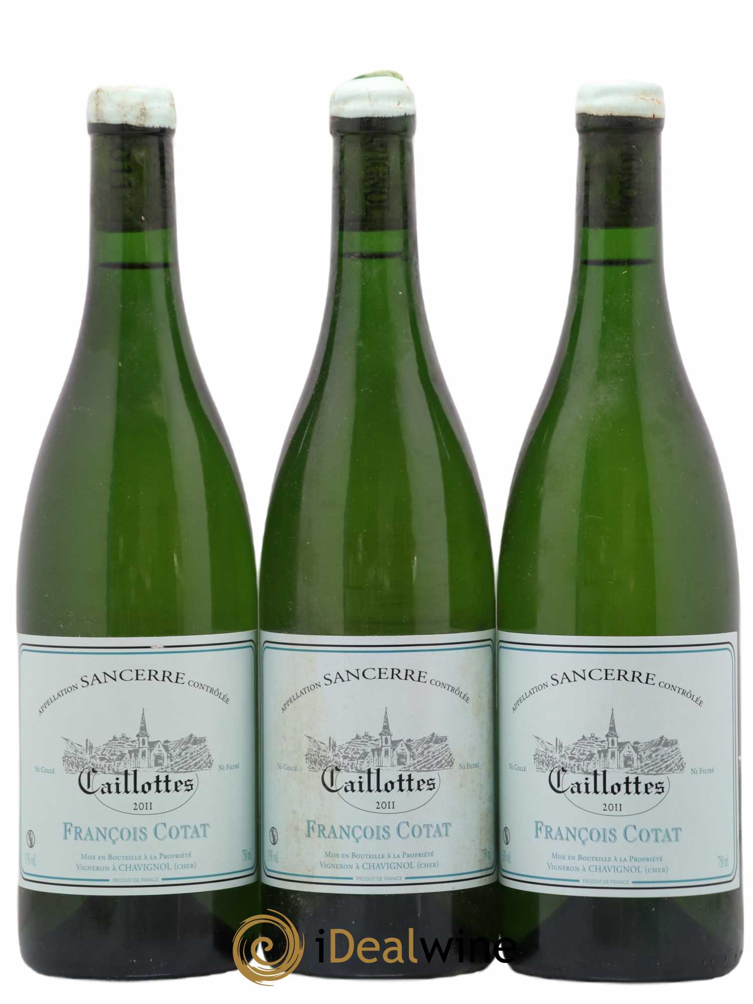 Sancerre Les Caillottes François Cotat 2011 - Lot de 3 bouteilles - 0