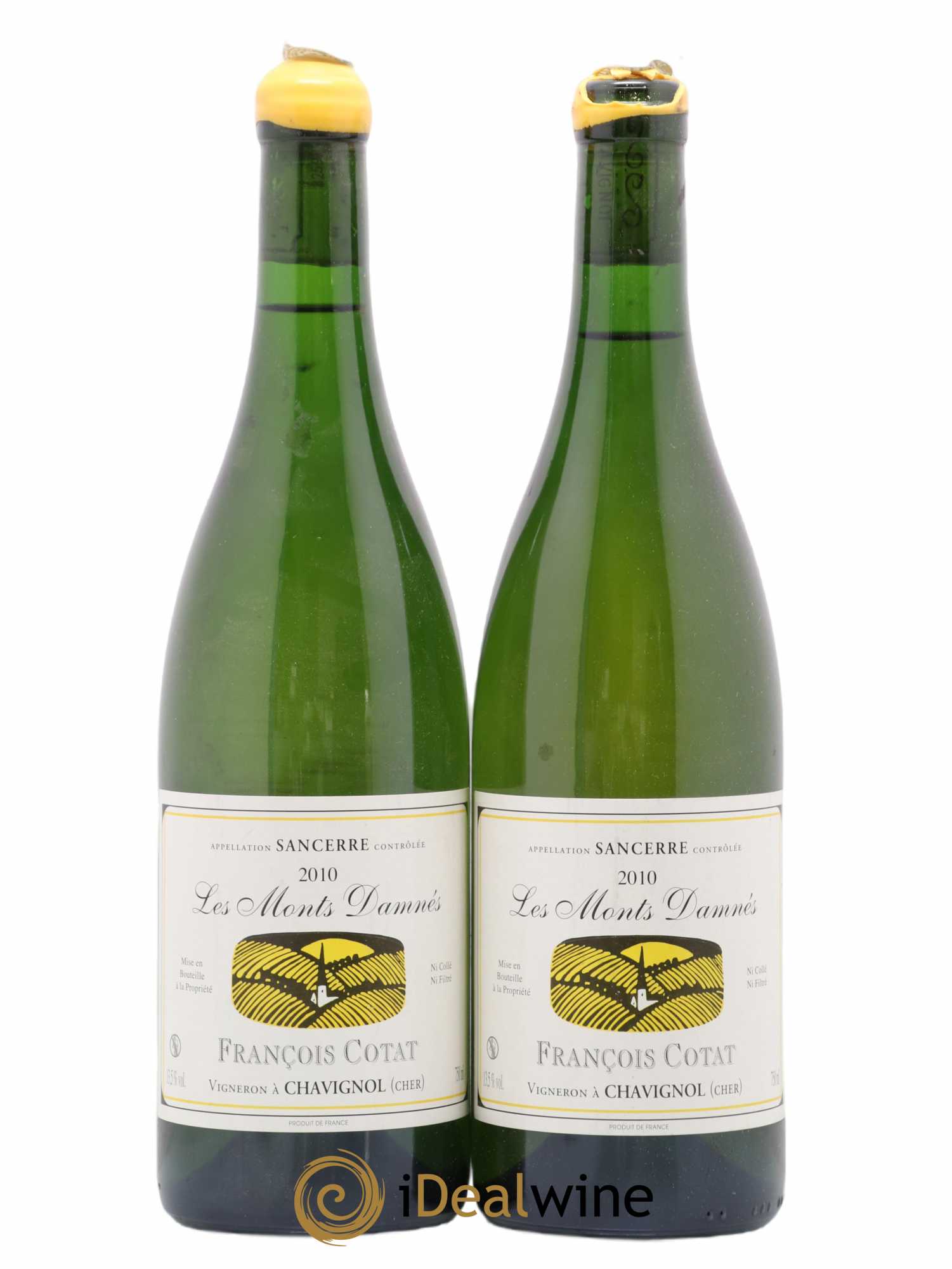 Sancerre Les Monts Damnés François Cotat 2010 - Lot de 2 bouteilles - 0