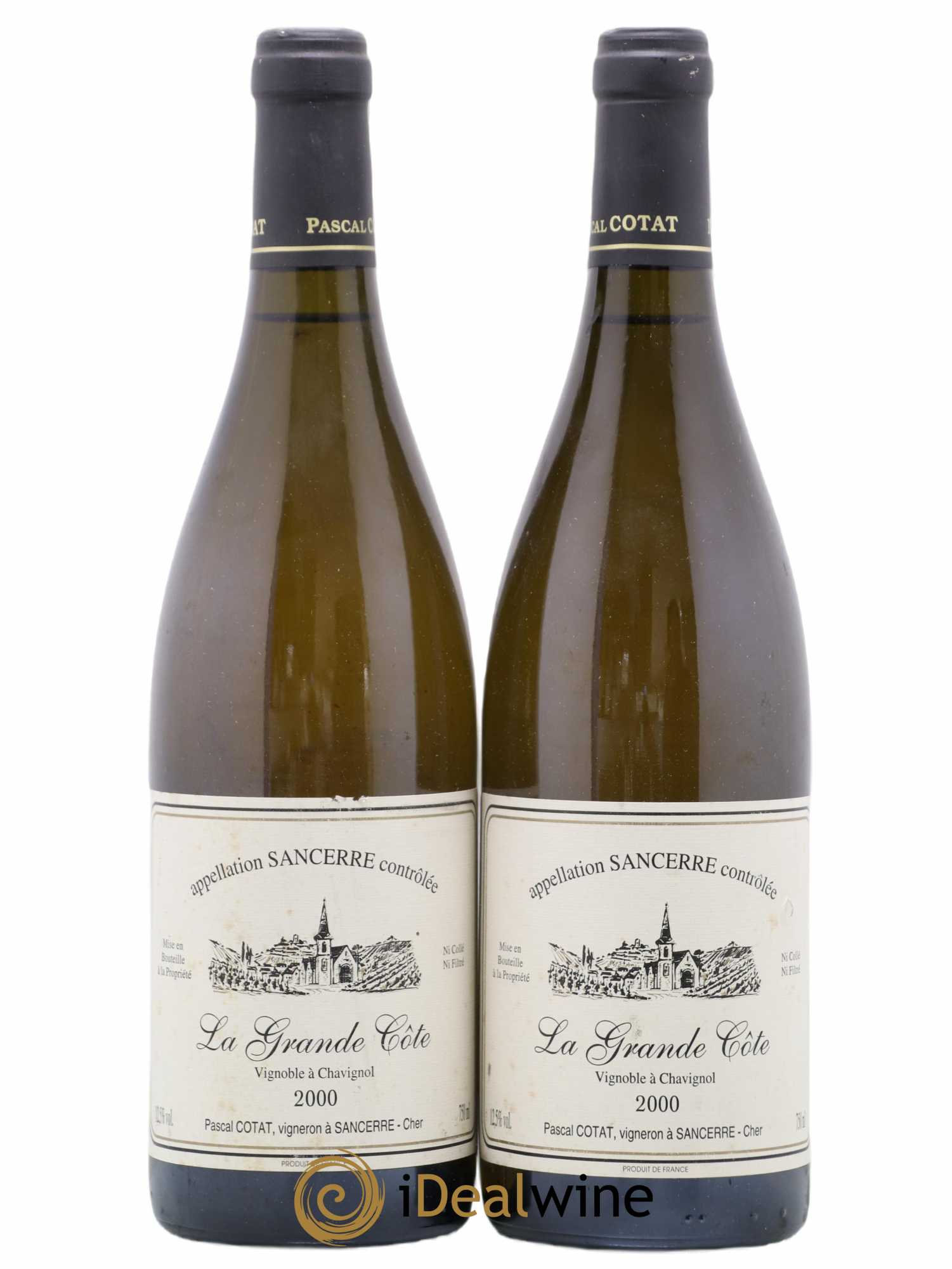 Sancerre La Grande Côte Pascal Cotat 2000 - Lot de 2 bouteilles - 0