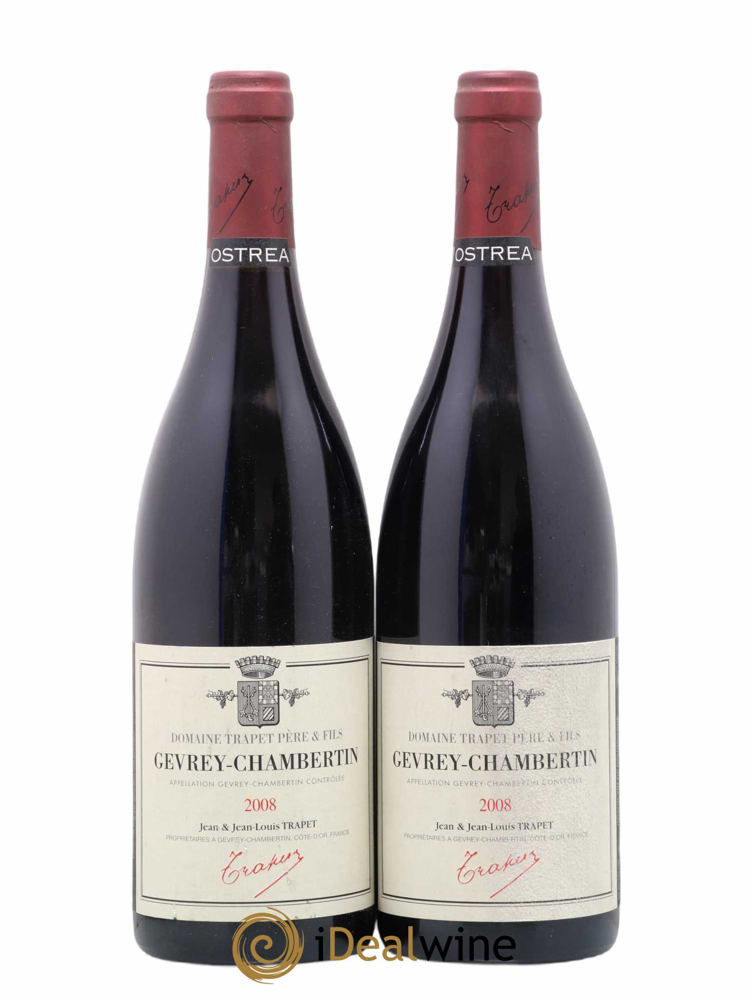 Gevrey-Chambertin Domaine Trapet 2008 - Lot de 2 bouteilles - 0