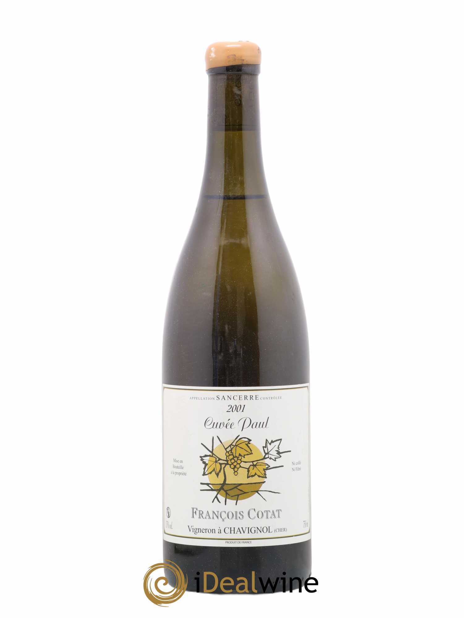 Sancerre Cuvée Paul François Cotat 2001 - Lot de 1 bouteille - 0