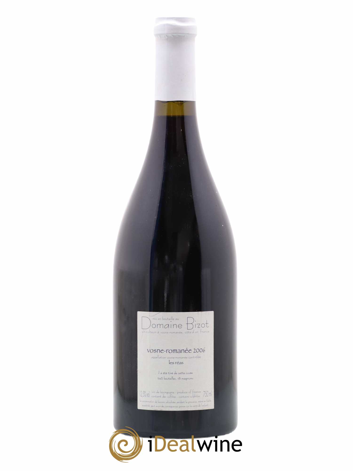 Vosne-Romanée Les Réas Bizot (Domaine) 2006 - Lot de 1 bouteille - 1
