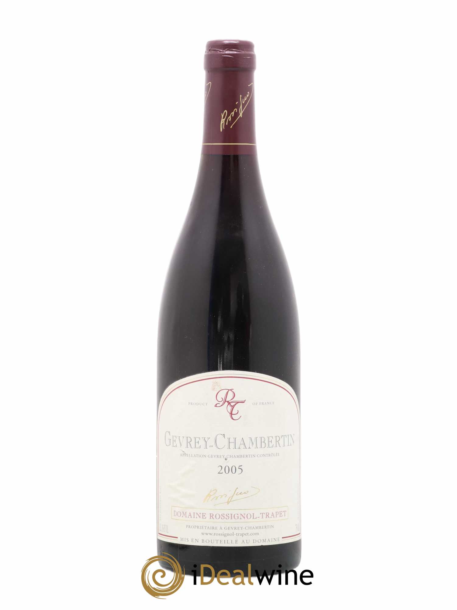 Gevrey-Chambertin Domaine Rossignol Trapet 2005 - Posten von 1 Flasche - 0