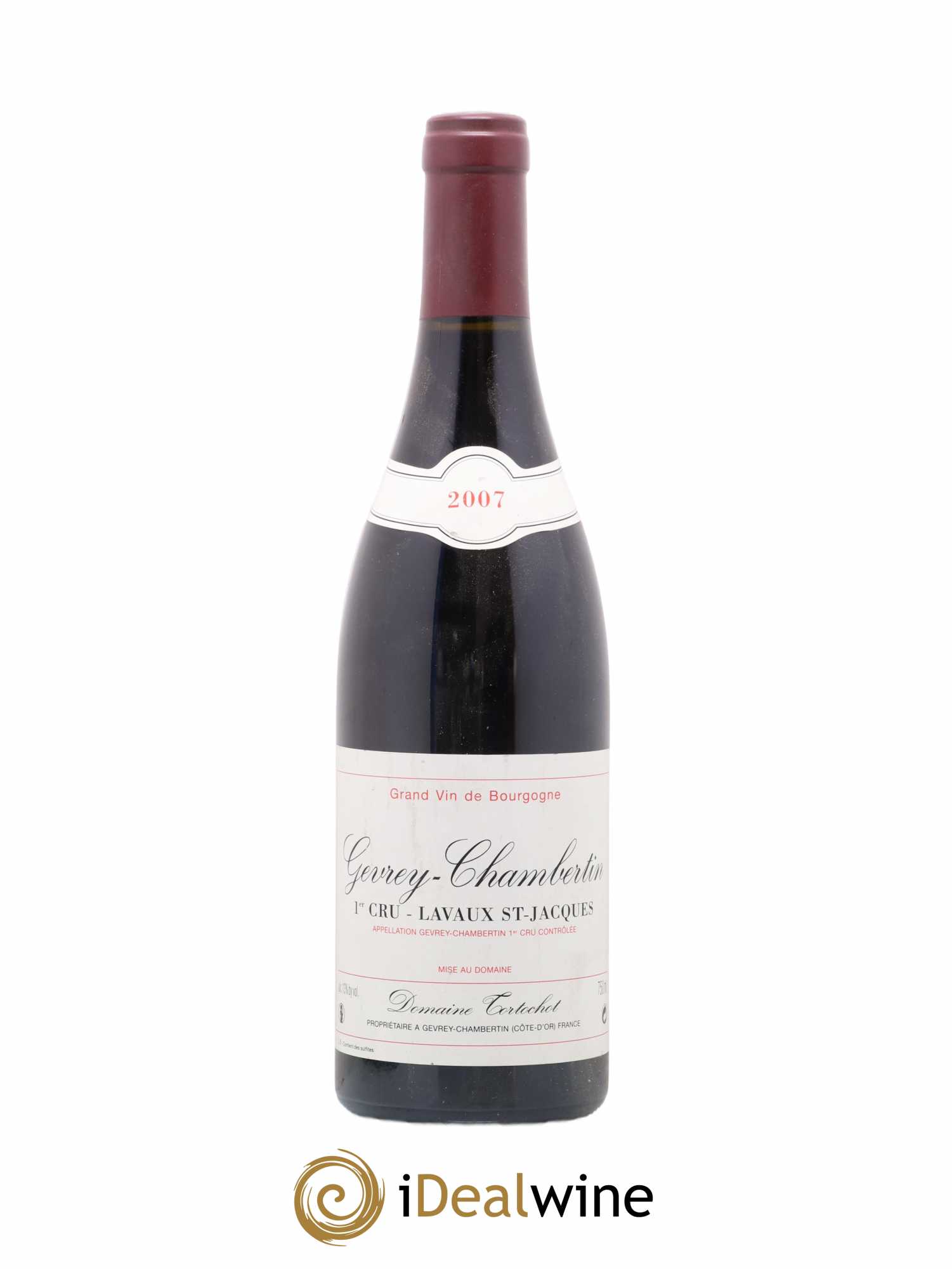 Gevrey-Chambertin 1er Cru Lavaux Saint Jacques Tortochot (Domaine) 2007 - Lot de 1 bouteille - 0