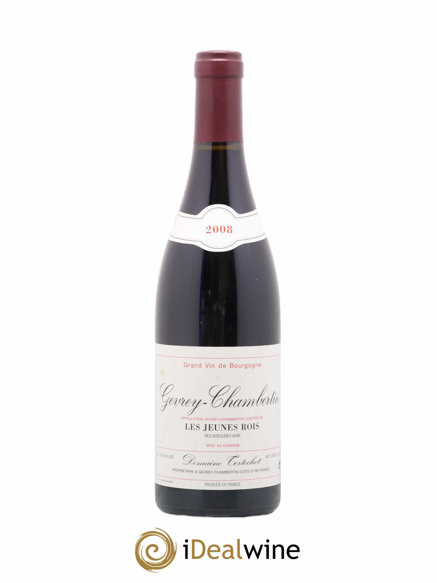 Gevrey-Chambertin Les Jeunes Rois Tortochot (Domaine) 2008 - Lot de 1 bouteille - 0
