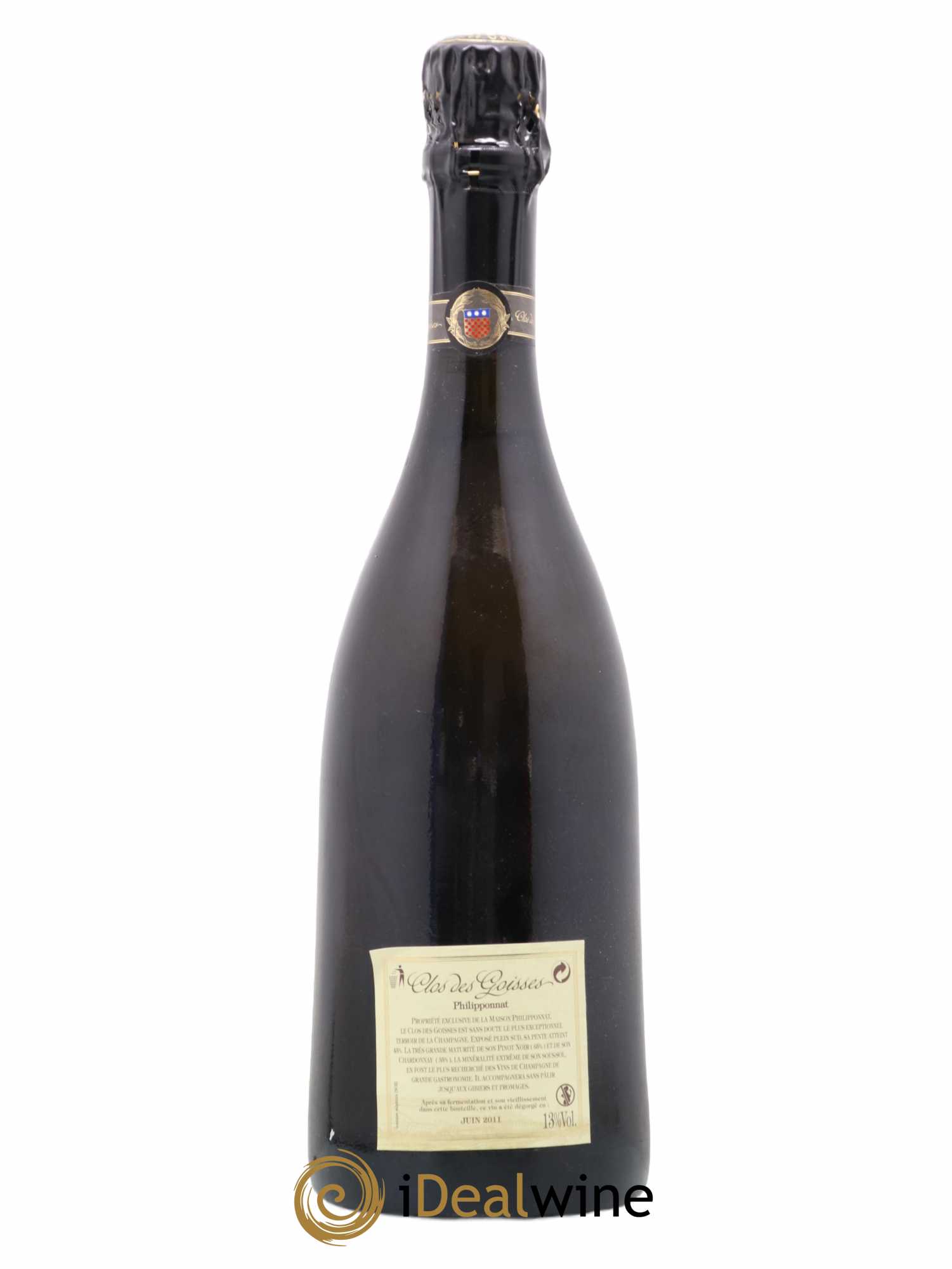 Clos des Goisses Philipponnat 2002 - Lot de 1 bouteille - 1