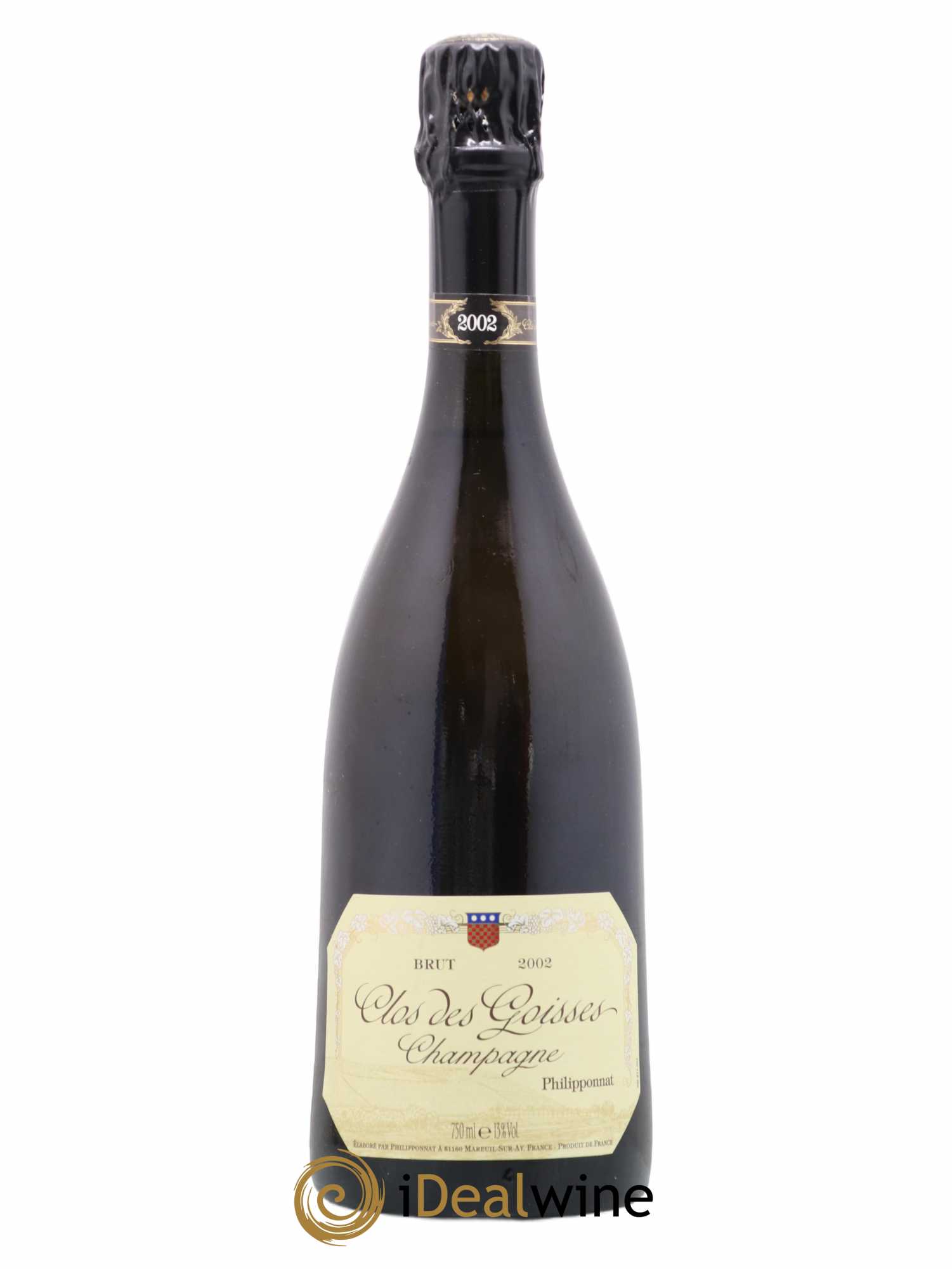 Clos des Goisses Philipponnat 2002 - Lot de 1 bouteille - 0