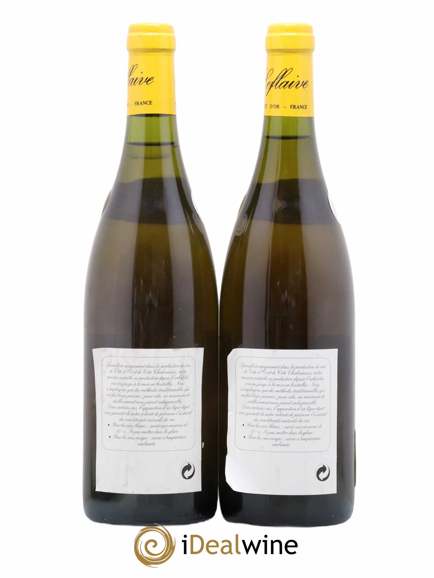 Puligny-Montrachet 1er Cru Champ Gain Olivier Leflaive 1996 - Lot de 2 bouteilles - 1