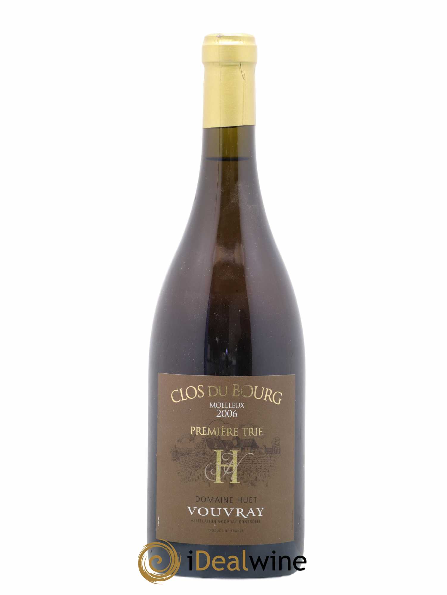 Vouvray Clos du Bourg Moelleux 1ère trie Domaine Huet (senza prezzo di riserva) 2006 - Lotto di 1 bottiglia - 0