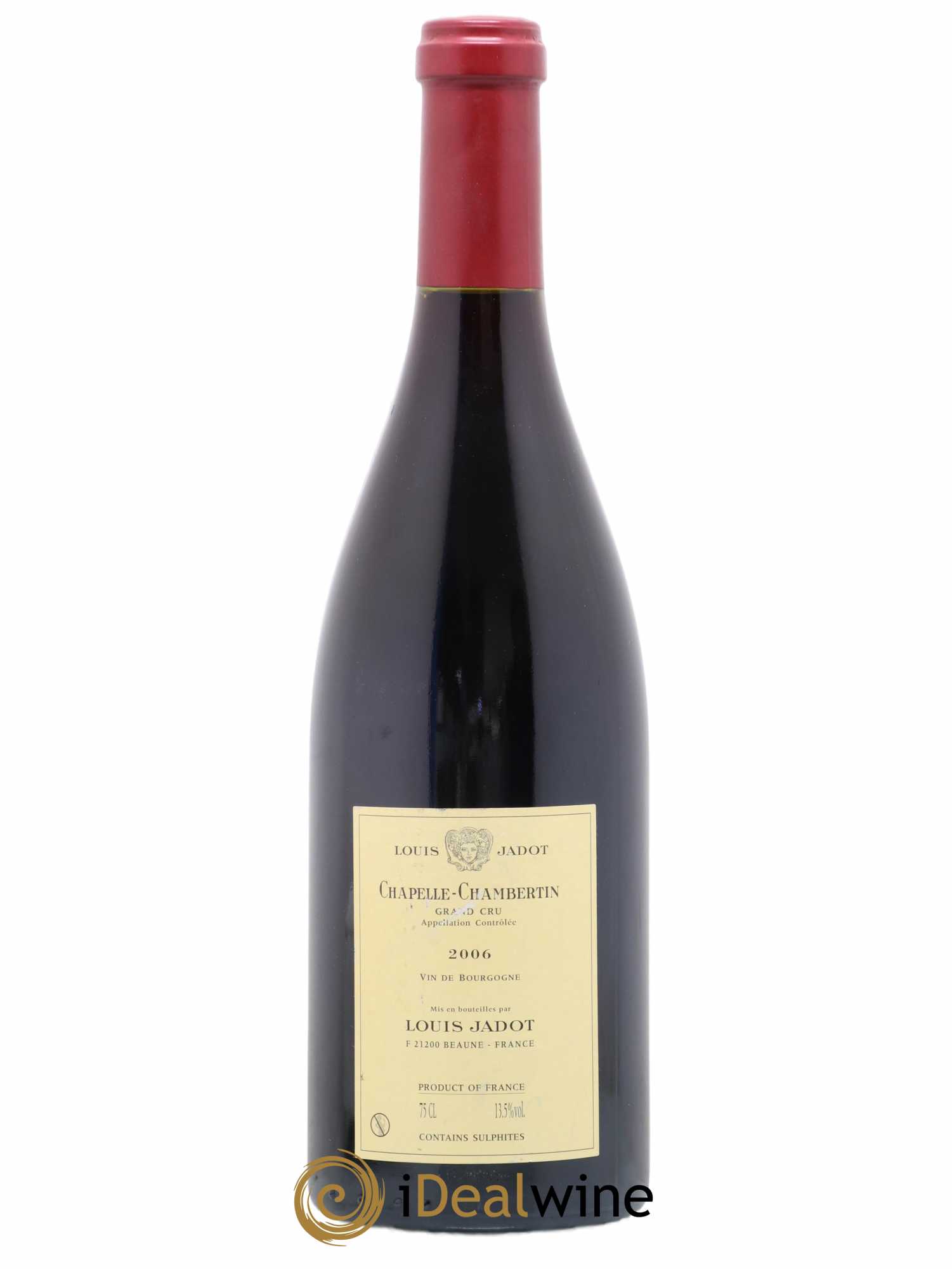 Chapelle-Chambertin Grand Cru Maison Louis Jadot 2006 - Lot of 1 bottle - 1