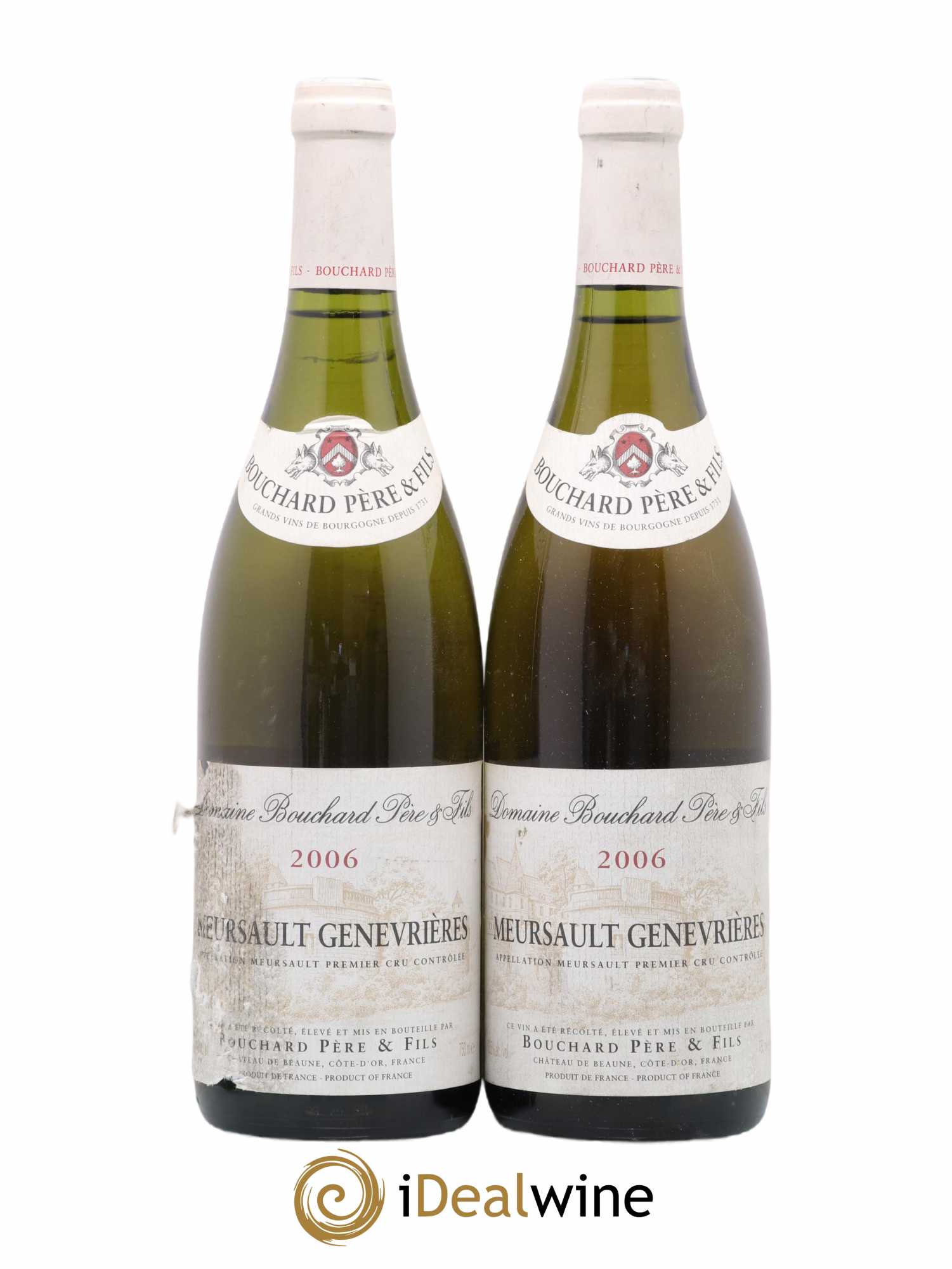 Meursault 1er Cru Genevrières Bouchard Père & Fils 2006 - Lot de 2 bouteilles - 0