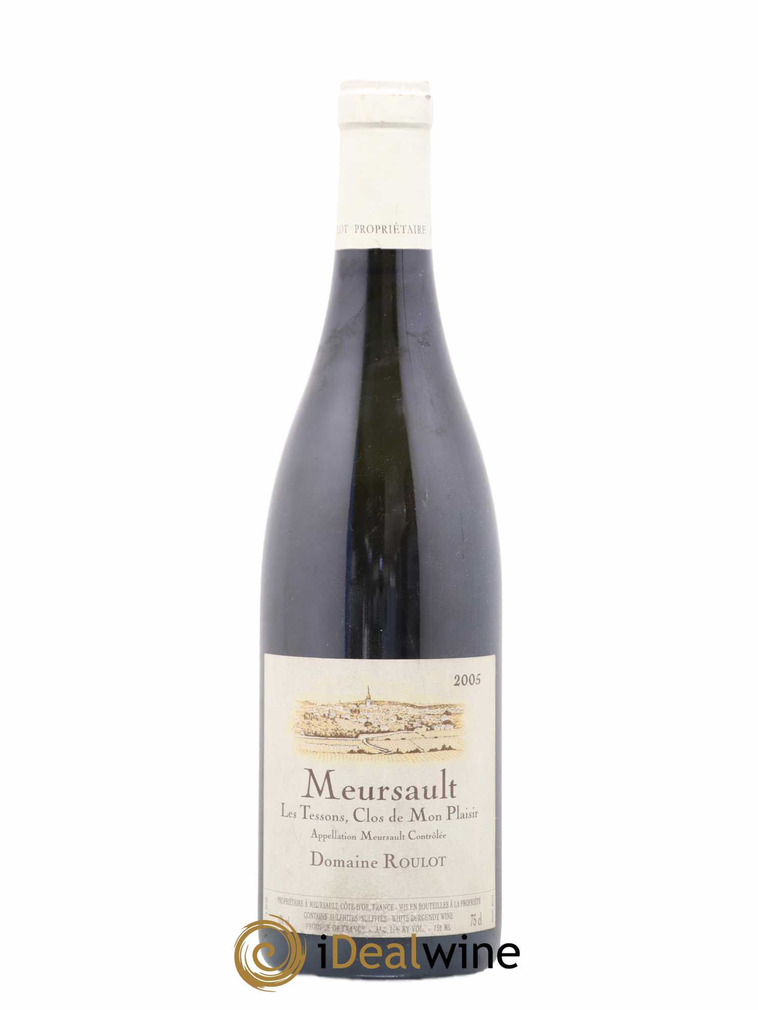Meursault Les Tessons Clos de Mon plaisir Roulot (Domaine) 2005 - Lot de 1 bouteille - 0