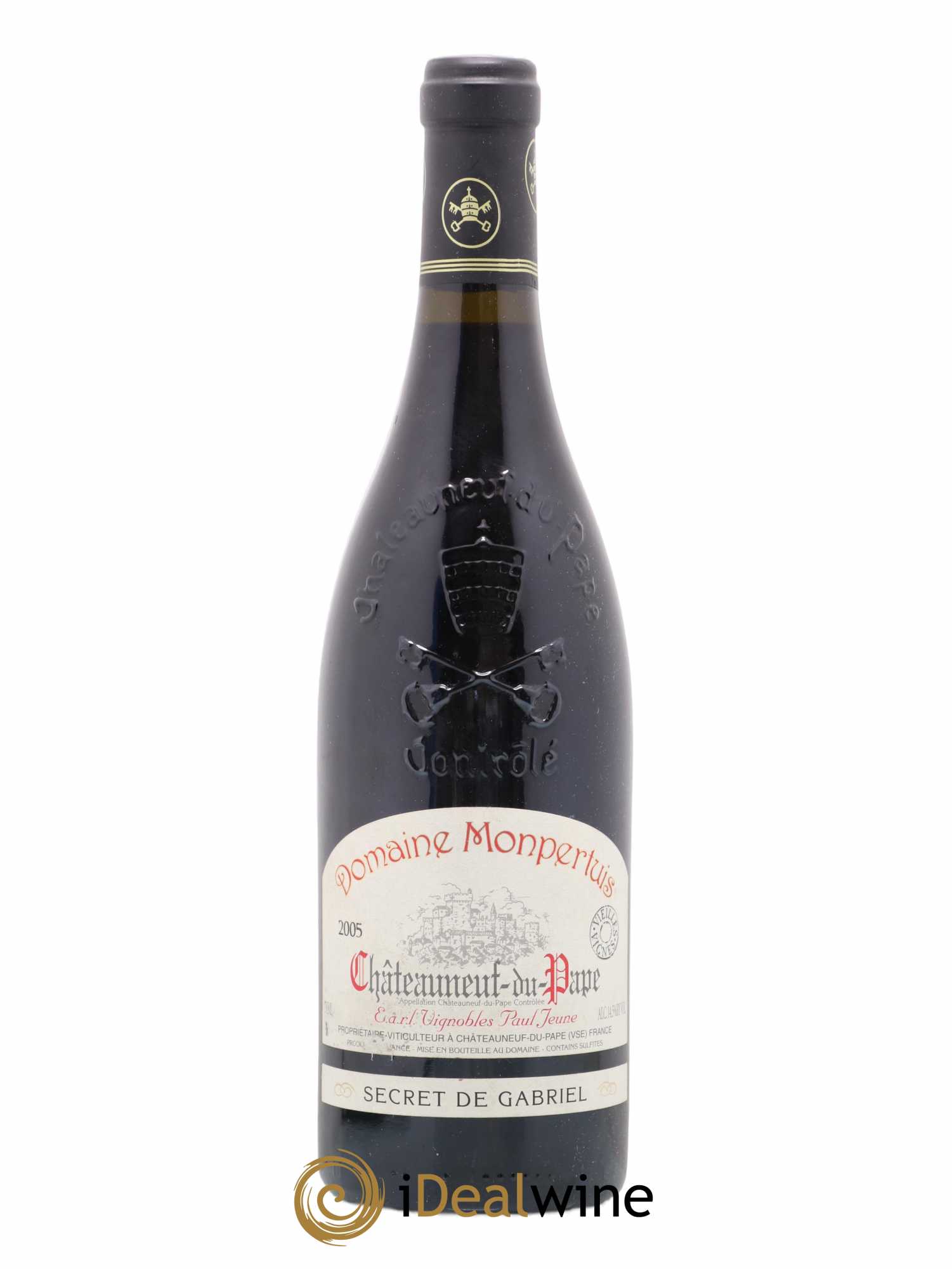 Châteauneuf-du-Pape Monpertuis Secret De Gabriel 2005 - Posten von 1 Flasche - 0