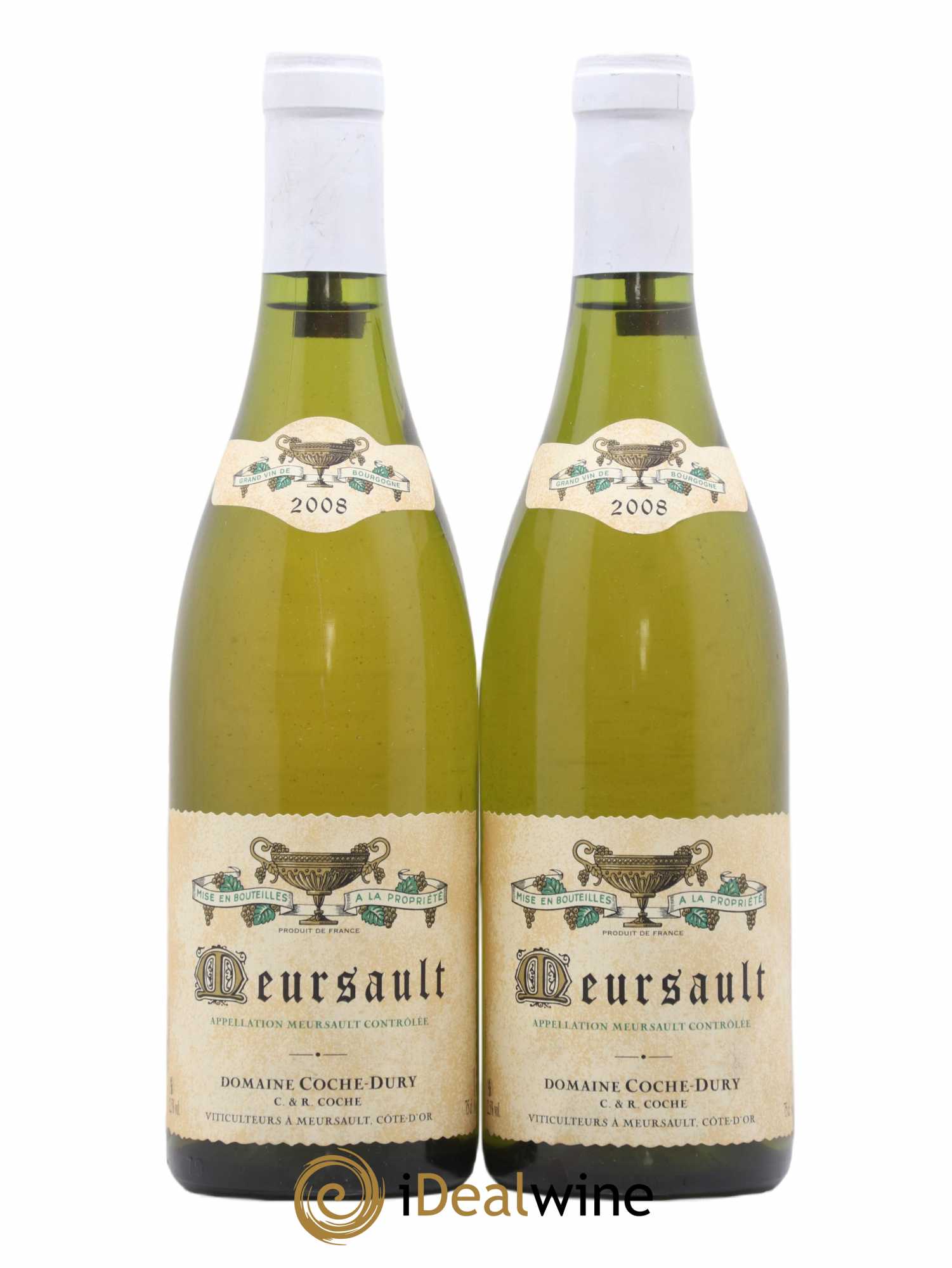 Meursault Coche Dury (Domaine) 2008 - Lot de 2 bouteilles - 0