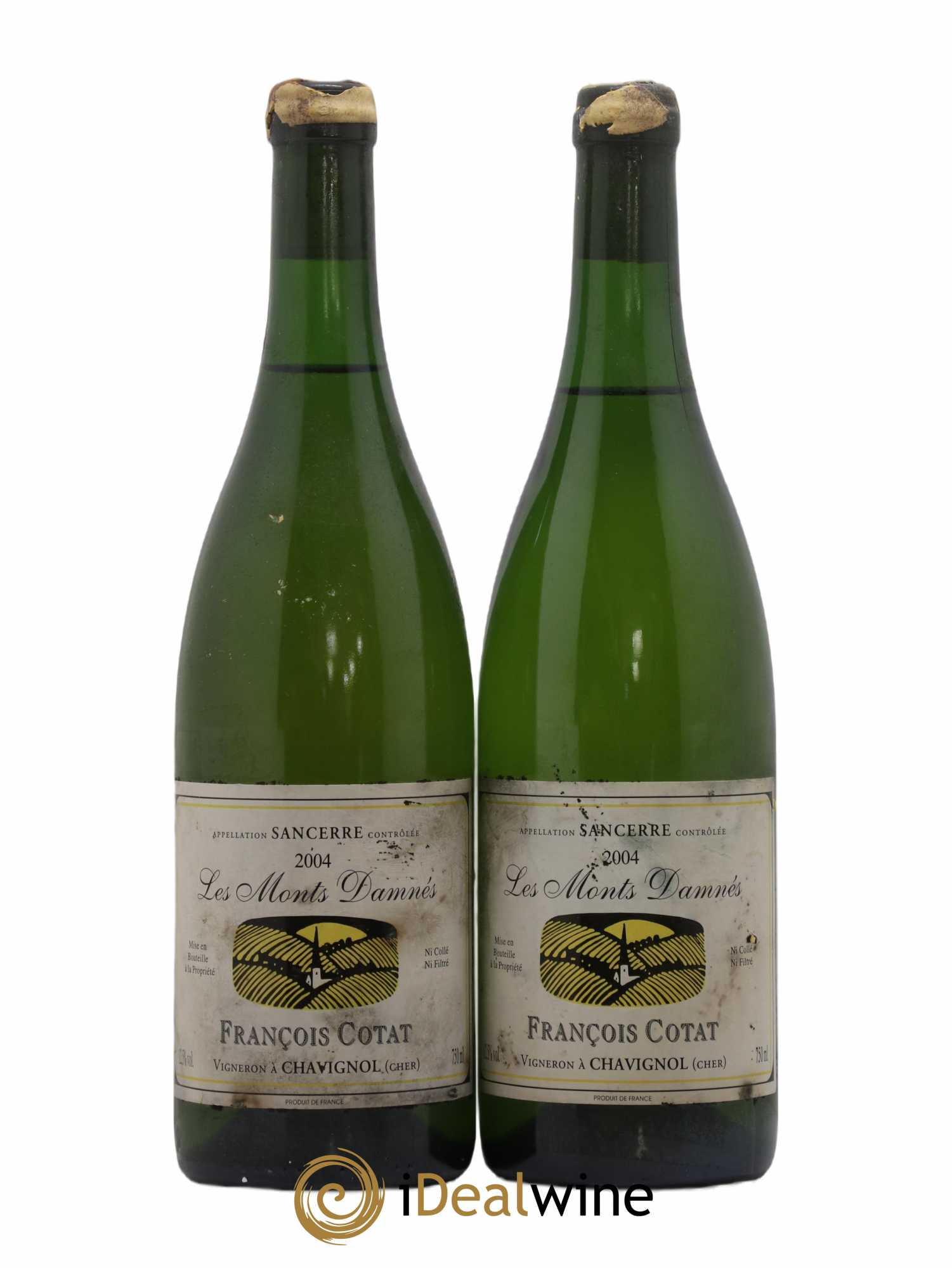 Sancerre Les Monts Damnés François Cotat 2004 - Lot de 2 bouteilles - 0