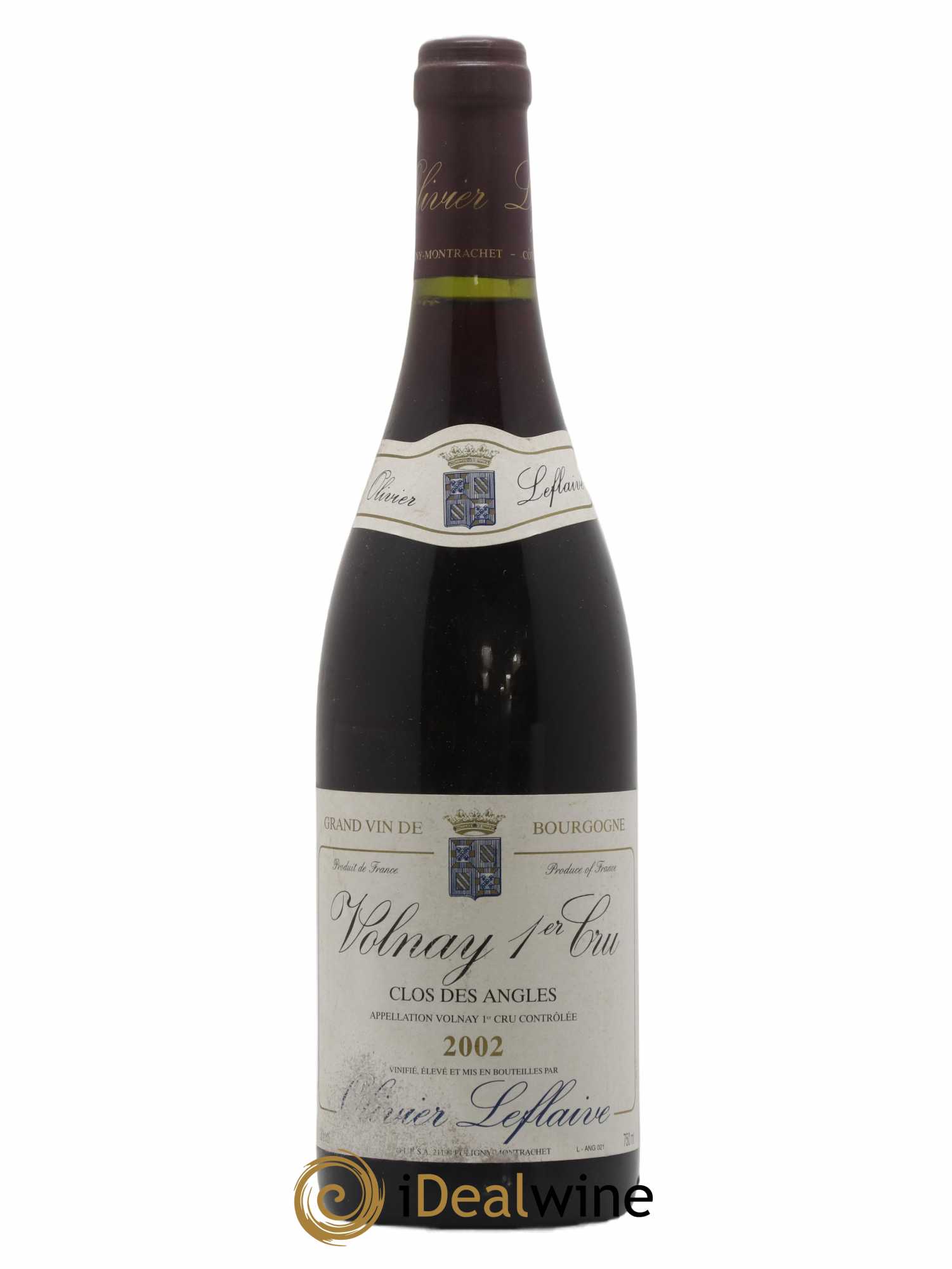 Volnay 1er Cru Clos des Angles Olivier Leflaive (sans prix de réserve) 2002 - Lot de 1 bouteille - 0