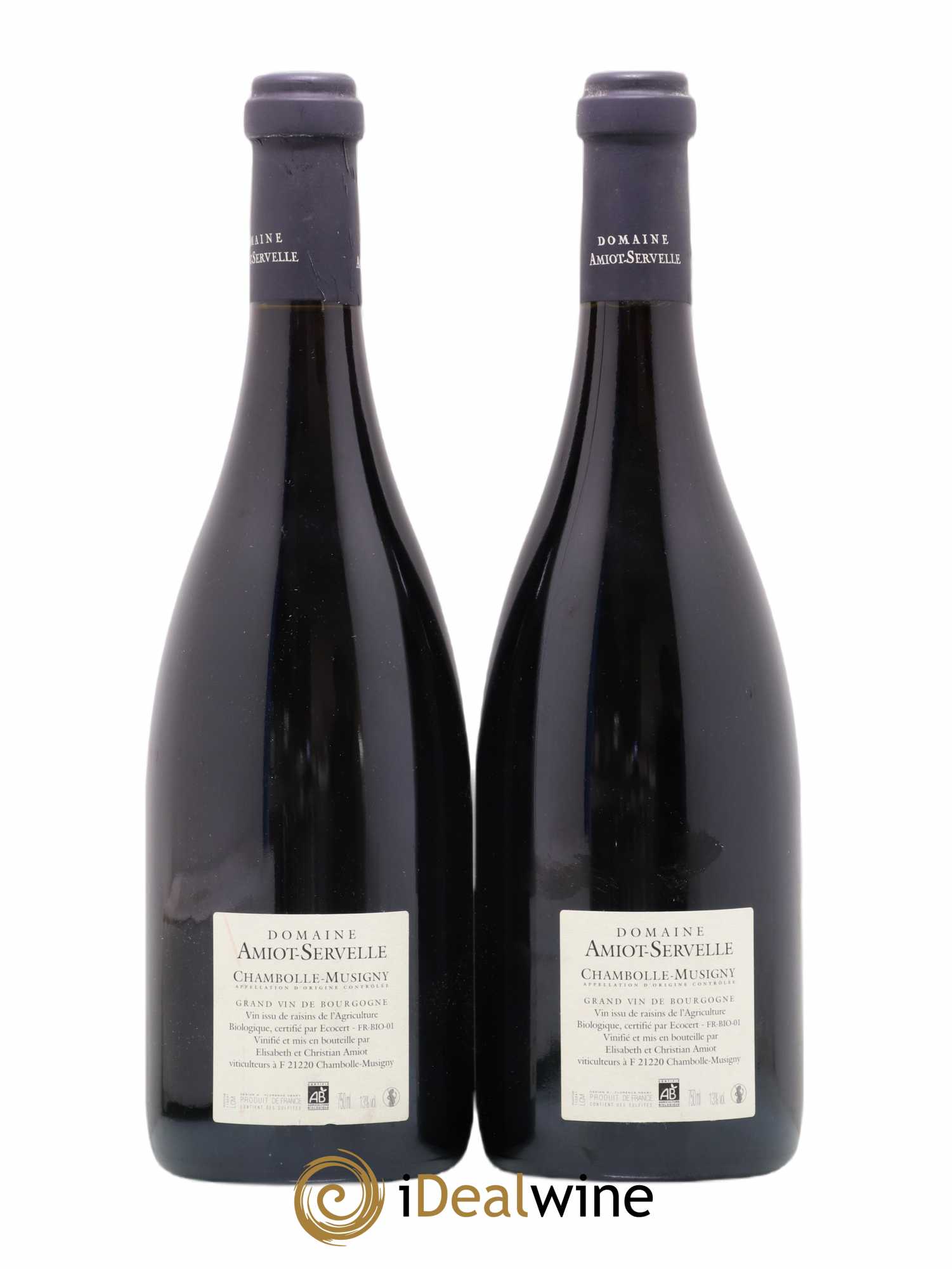 Chambolle-Musigny Amiot-Servelle  2008 - Posten von 2 Flaschen - 1