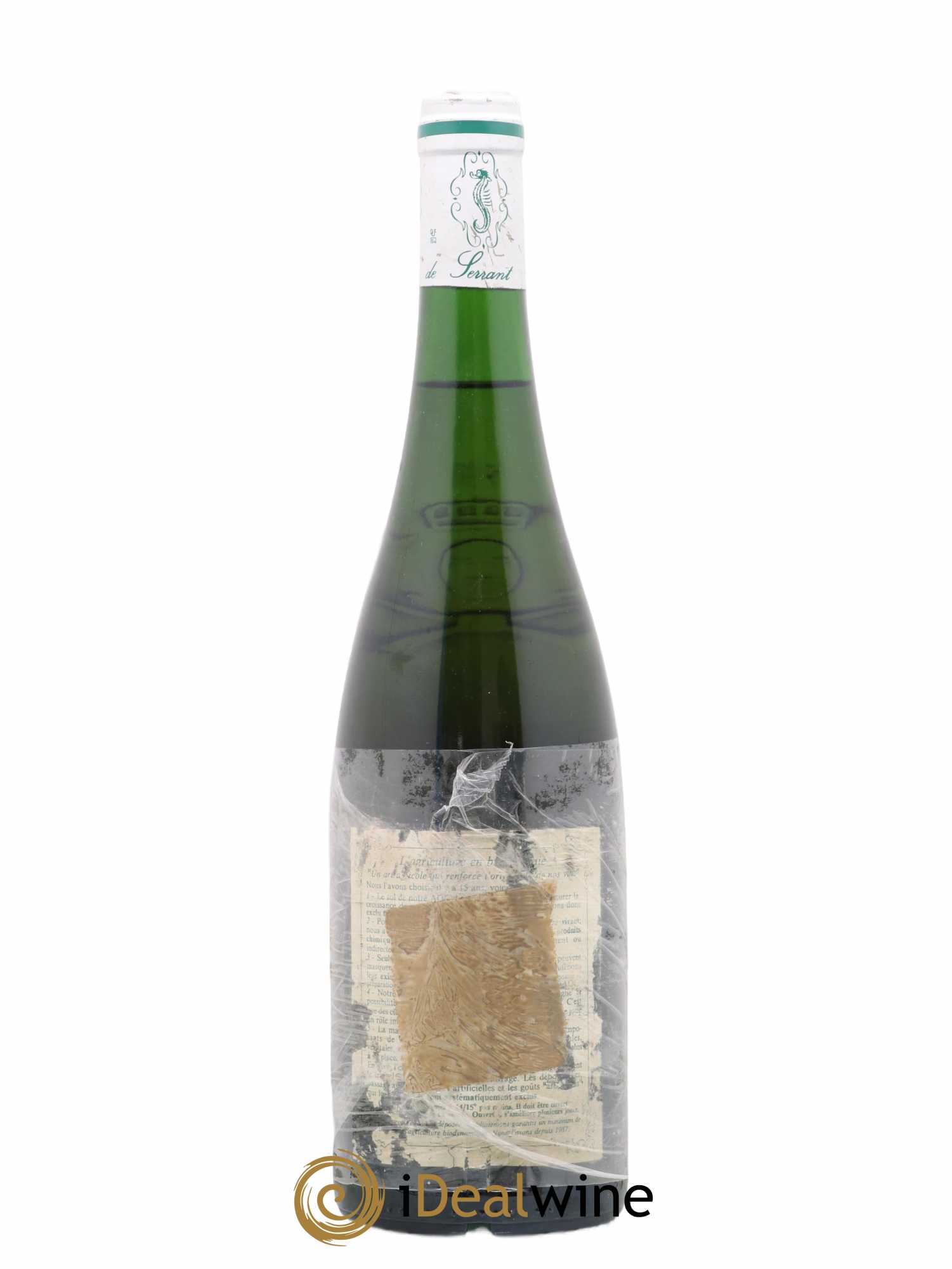 Savennières Clos de la Coulée de Serrant Vignobles de la Coulée de Serrant - Nicolas Joly 1993 - Lot de 1 bouteille - 1