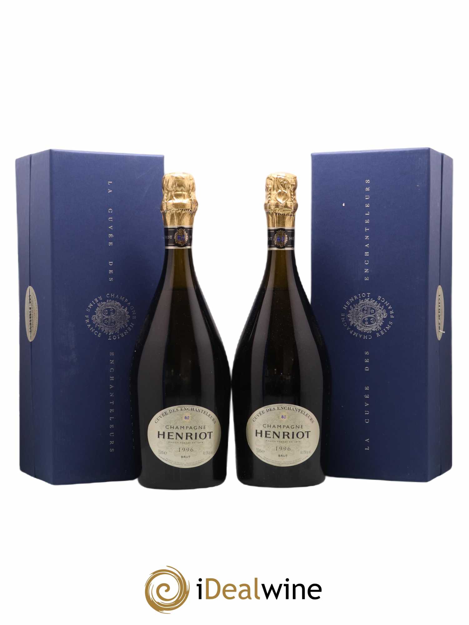 Cuvée des Enchanteleurs Henriot 1996 - Lot de 2 bouteilles - 0