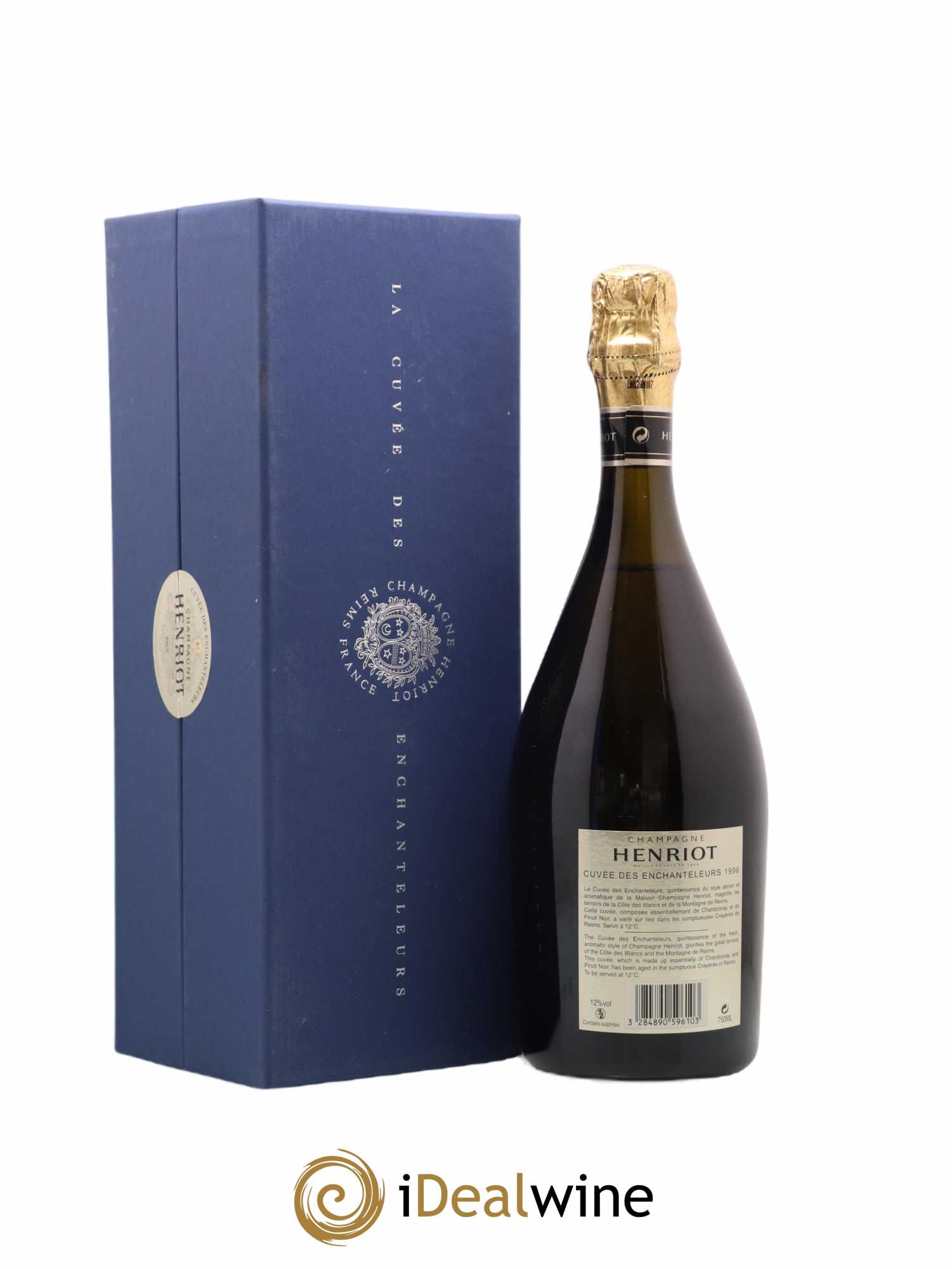 Cuvée des Enchanteleurs Henriot 1996 - Lot of 1 bottle - 1