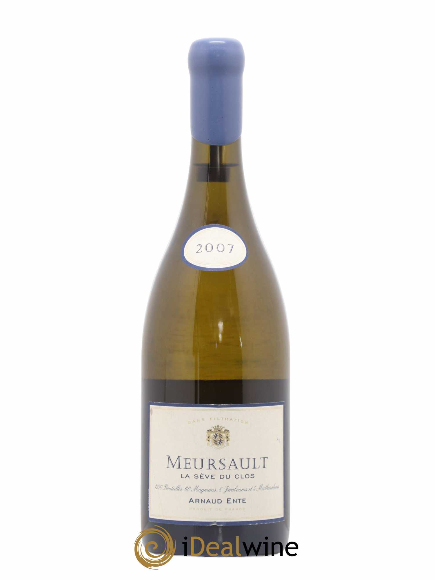 Meursault La Sève du Clos Arnaud Ente 2007 - Lot de 1 bouteille - 0