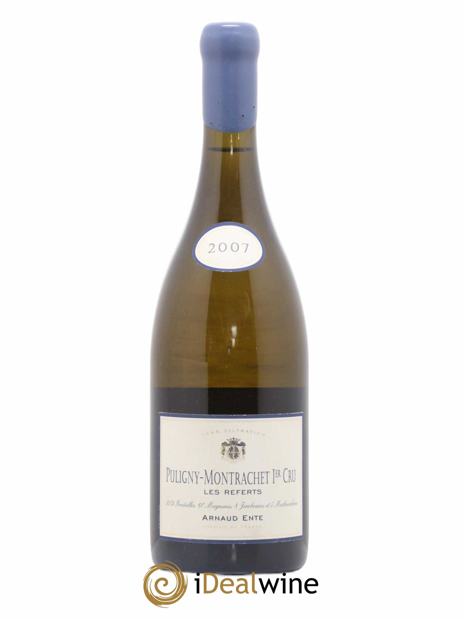 Puligny-Montrachet 1er Cru Les Referts Arnaud Ente 2007 - Lot de 1 bouteille - 0
