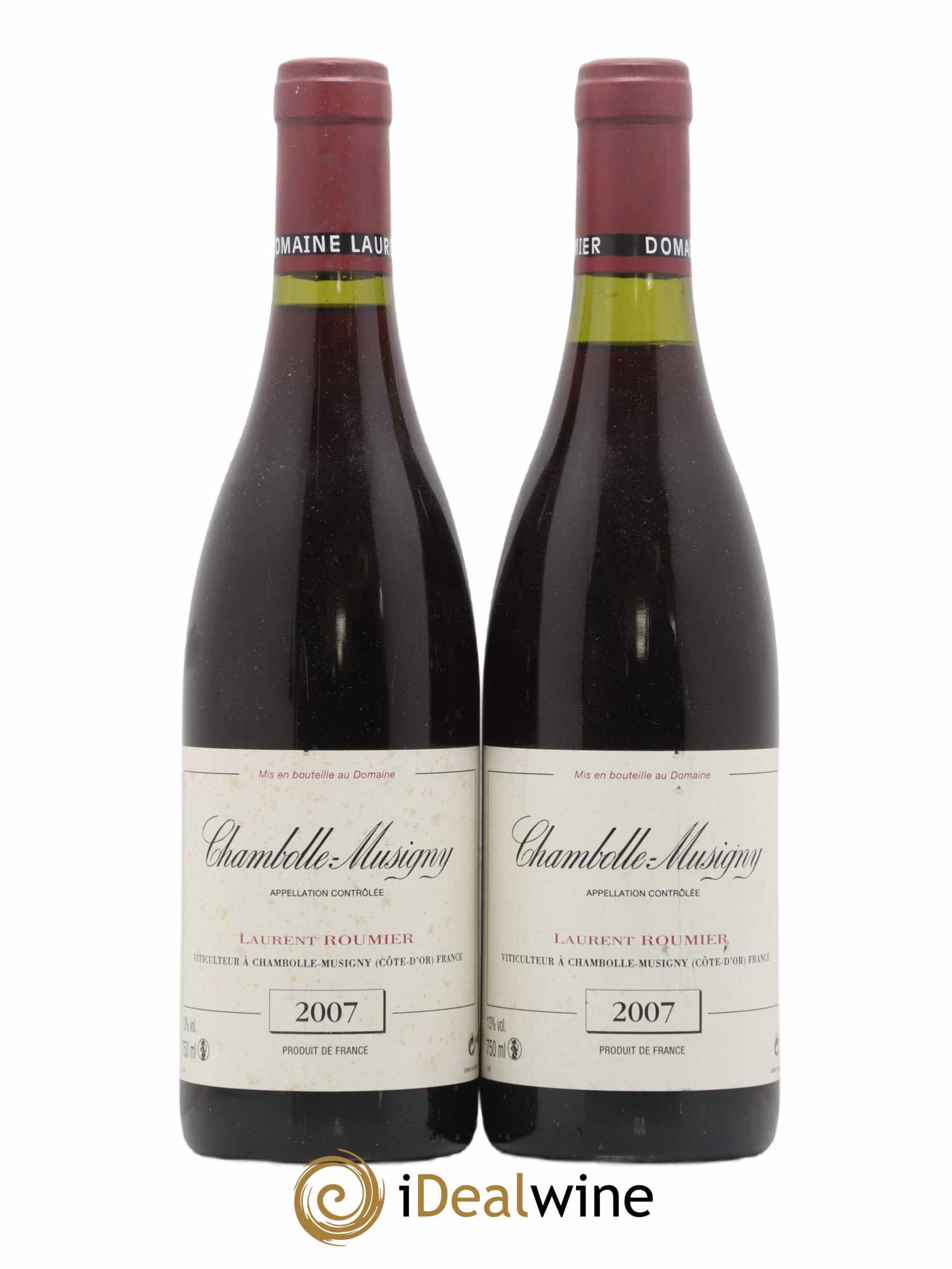 Chambolle-Musigny Laurent Roumier 2007 - Lot de 2 bouteilles - 0