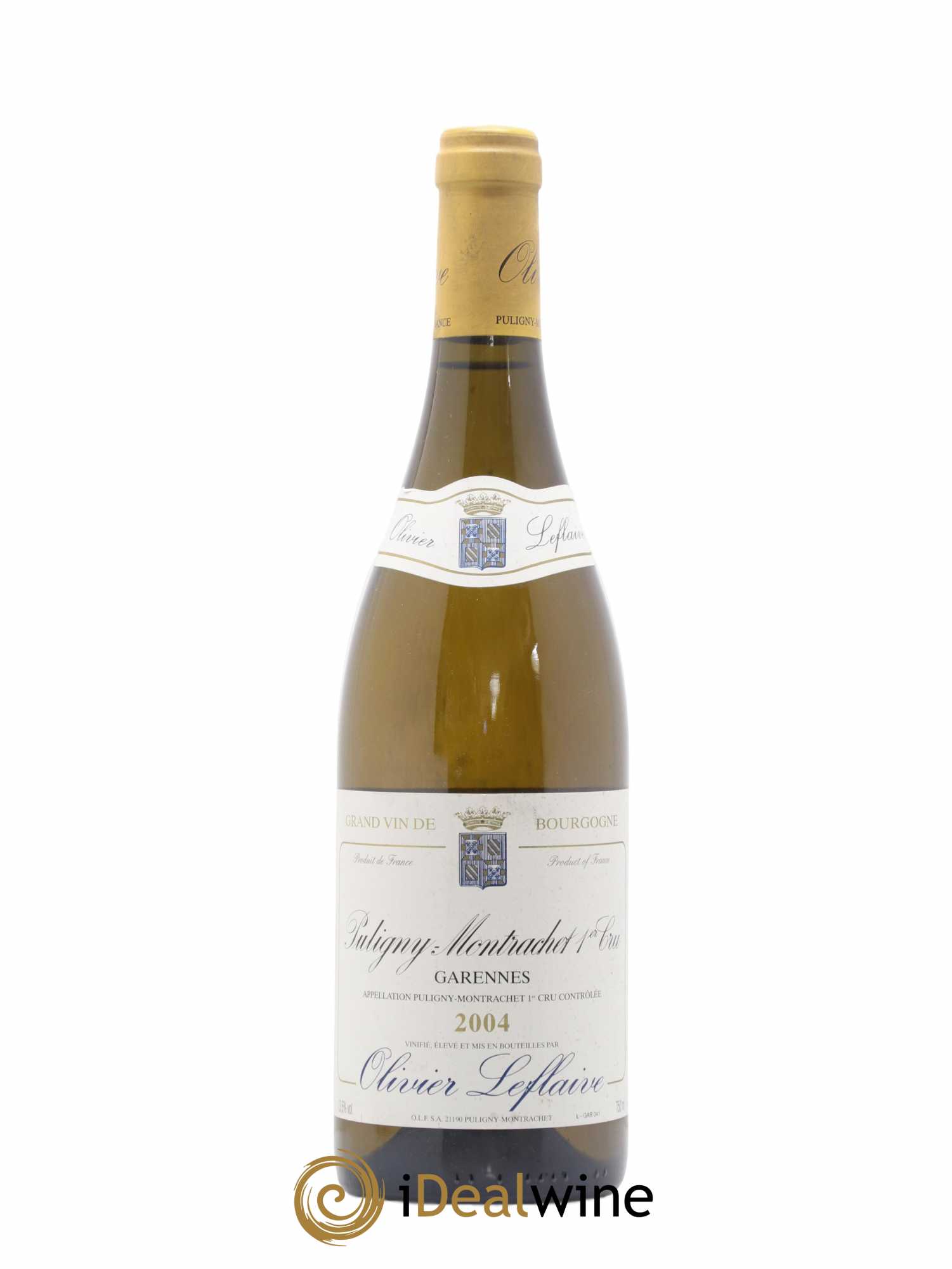 Puligny-Montrachet 1er Cru Garennes Olivier Leflaive 2004 - Lot de 1 bouteille - 0