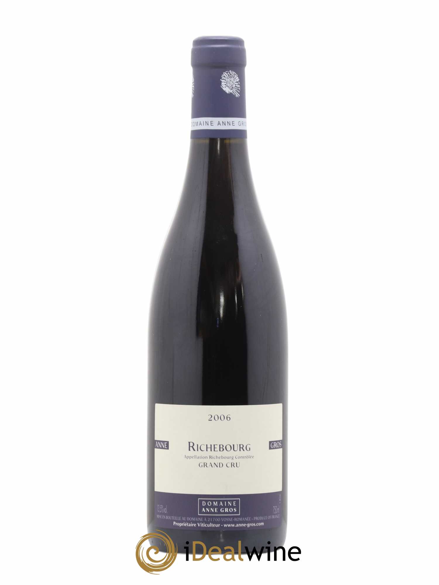 Richebourg Grand Cru Anne Gros 2006 - Lot de 1 bouteille - 0