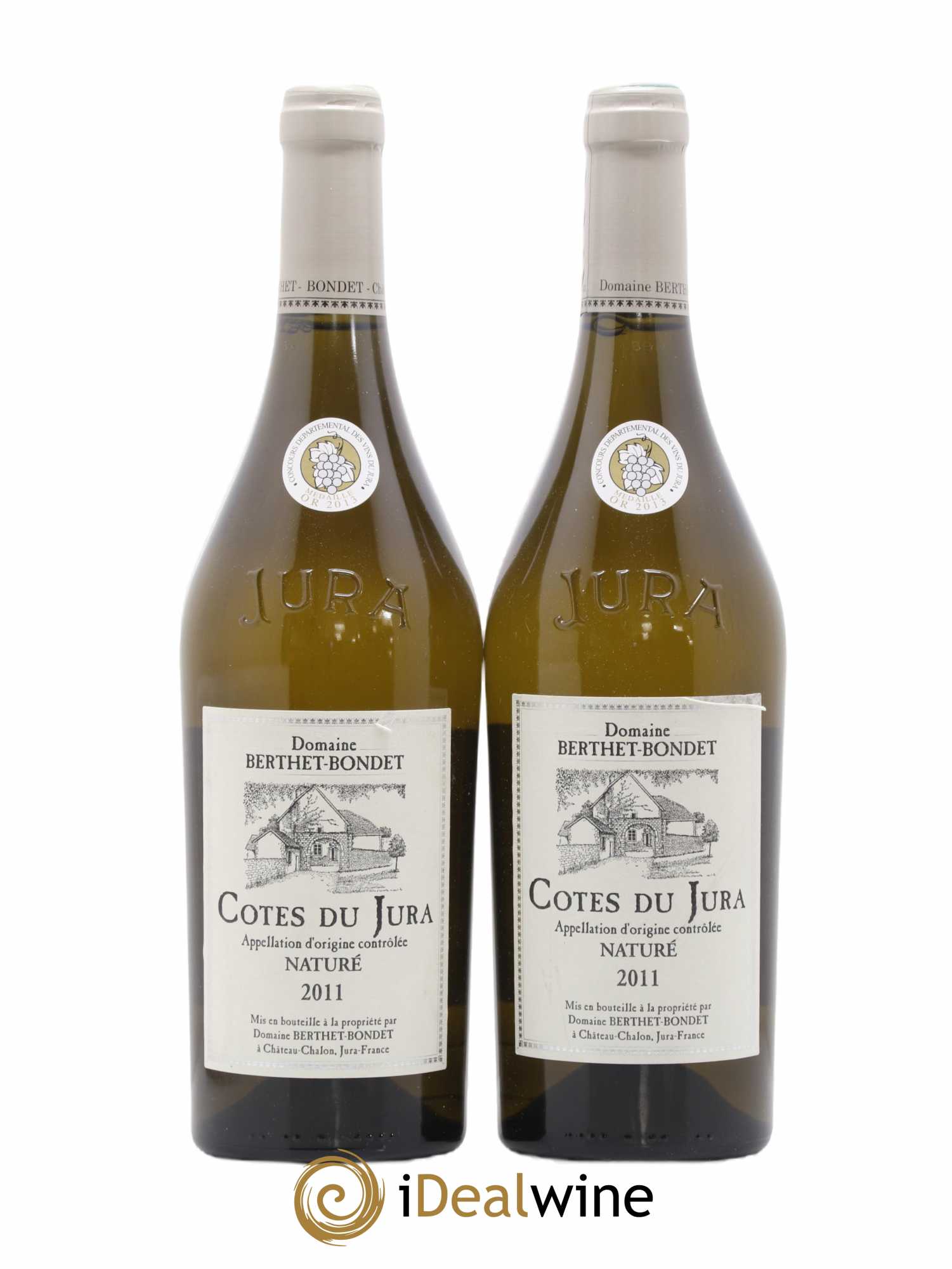 Côtes du Jura Savagnin Berthet-Bondet 2011 - Lot de 2 bouteilles - 0