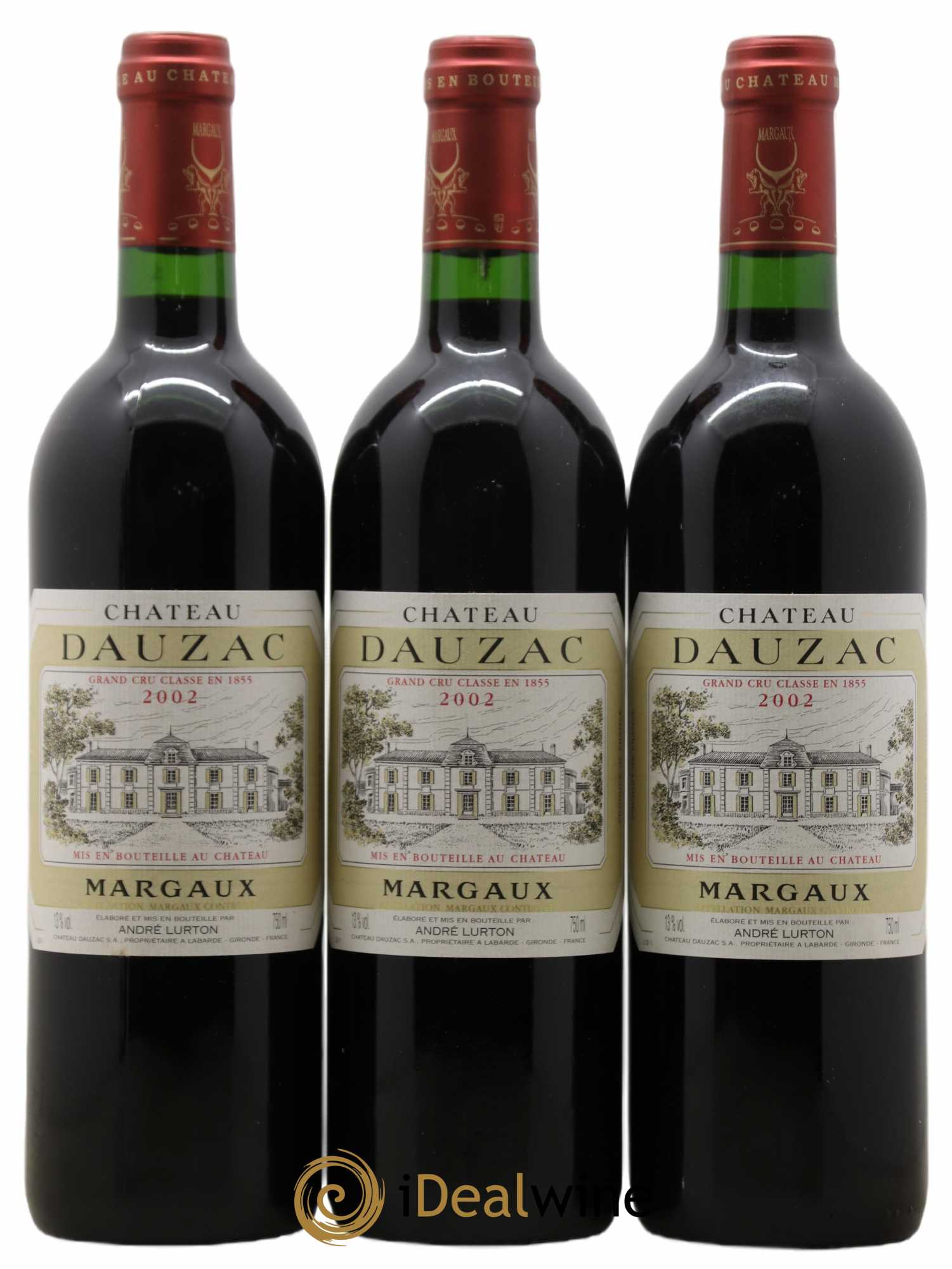 Château Dauzac 5ème Grand Cru Classé 2002 - Lotto di 6 bottiglie - 2