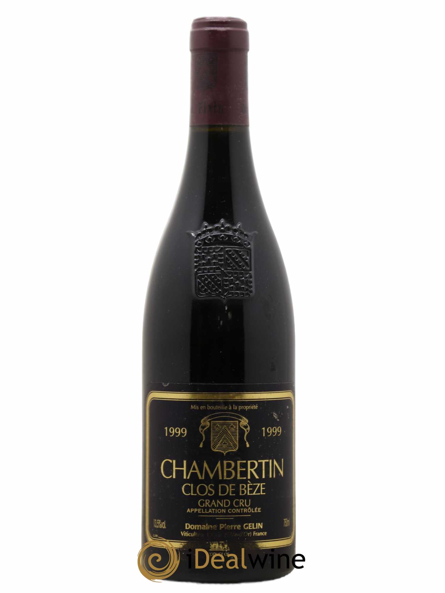 Chambertin Clos de Bèze Grand Cru Pierre Gelin 1999 - Lot de 1 bouteille - 0