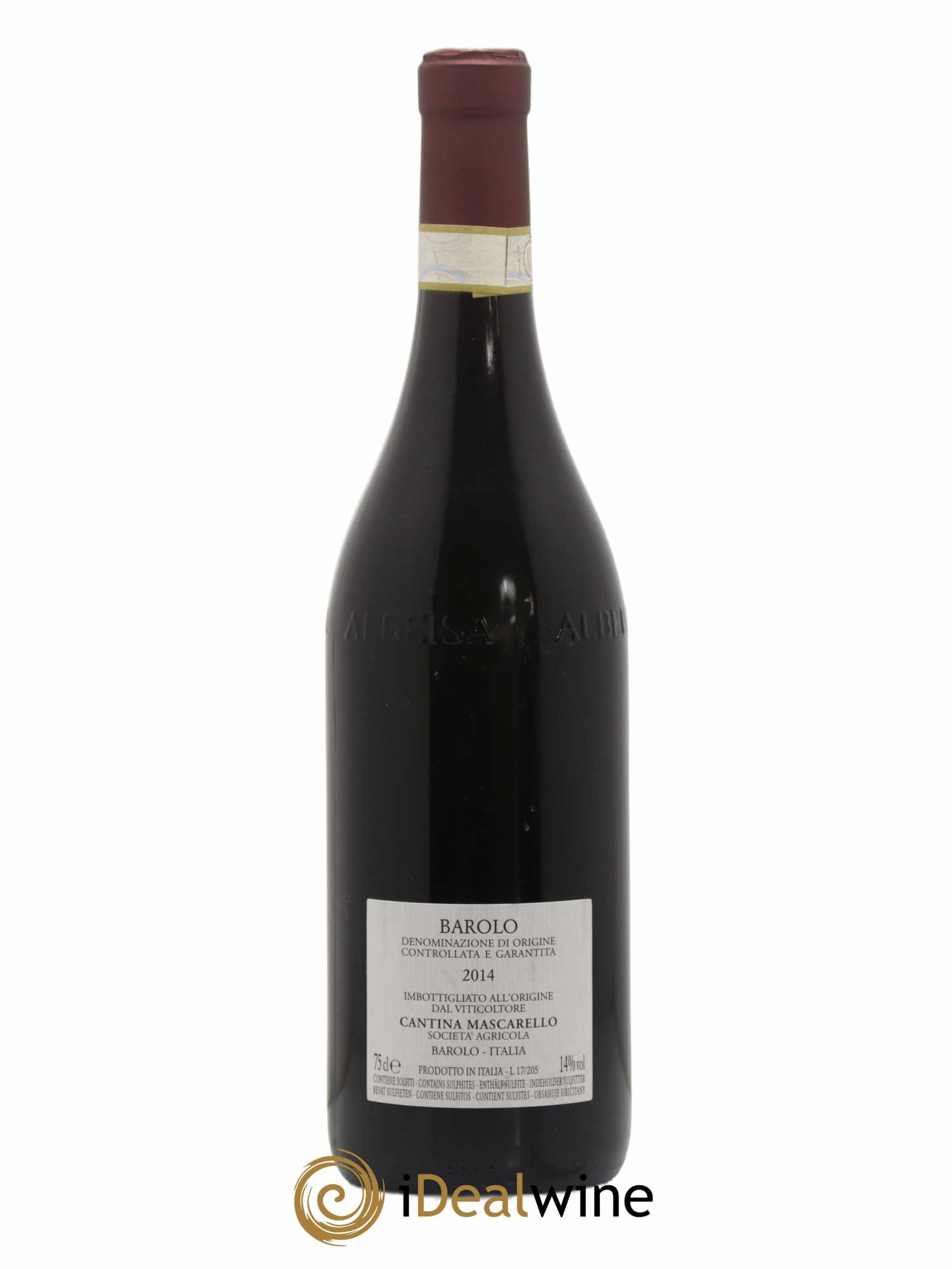 Barolo DOCG Bartolo Mascarello 2014 - Lot de 1 bouteille - 1