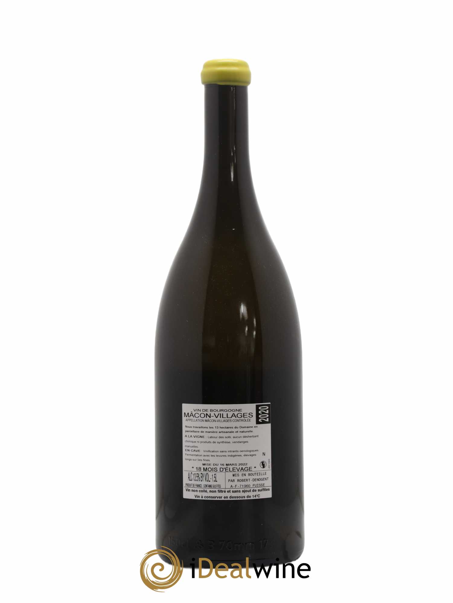 Mâcon-Villages Les Sardines Robert Denogent (Domaine) 2020 - Lot de 1 magnum - 1